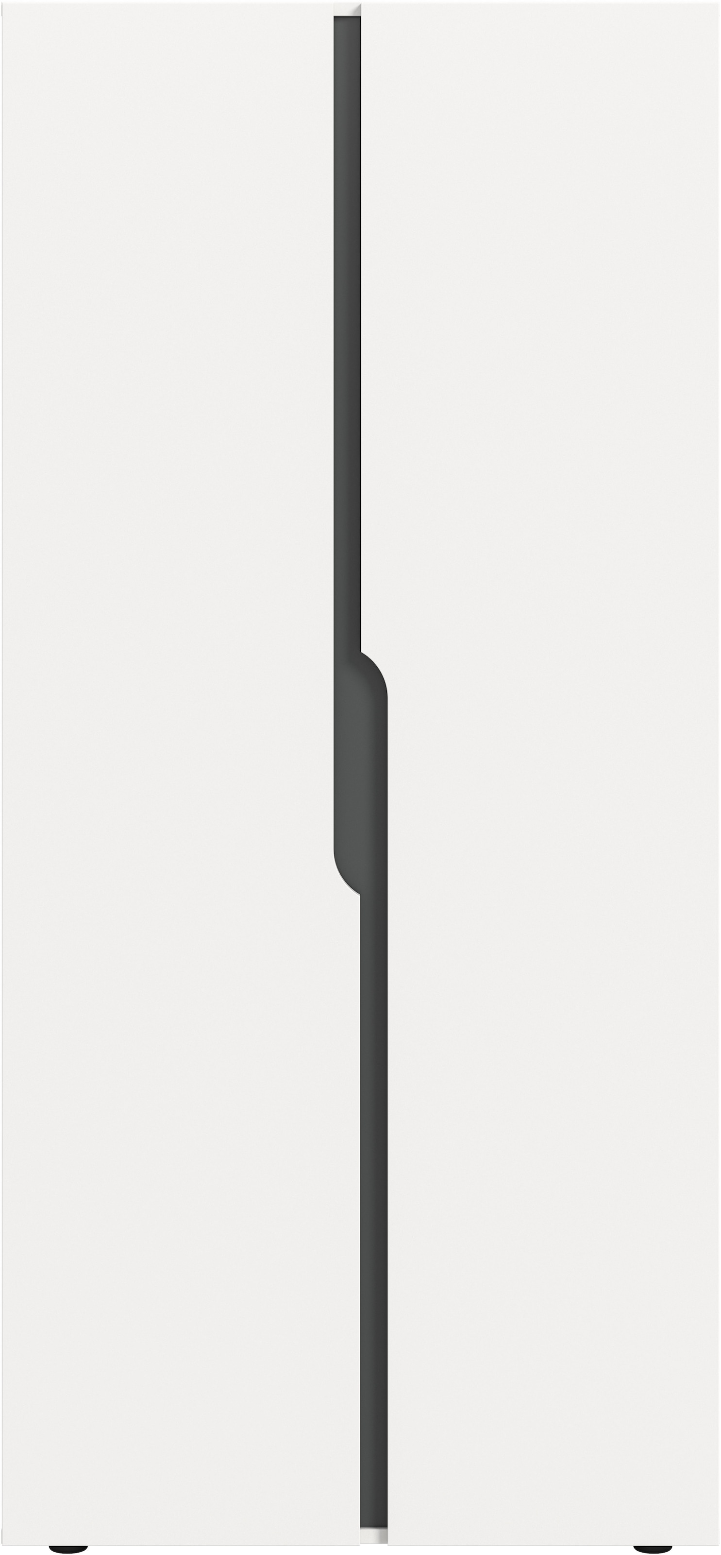 Home affaire Kleiderschrank »BJÖRNEBORG, TOPSELLER!, Schlafzimmerschrank, Garderobe, Schrank« inklusive Wechselblende in anthrazit und Artisan Eiche Nachbildung,  Breite 80cm, Kleiderstange, 2 Böden