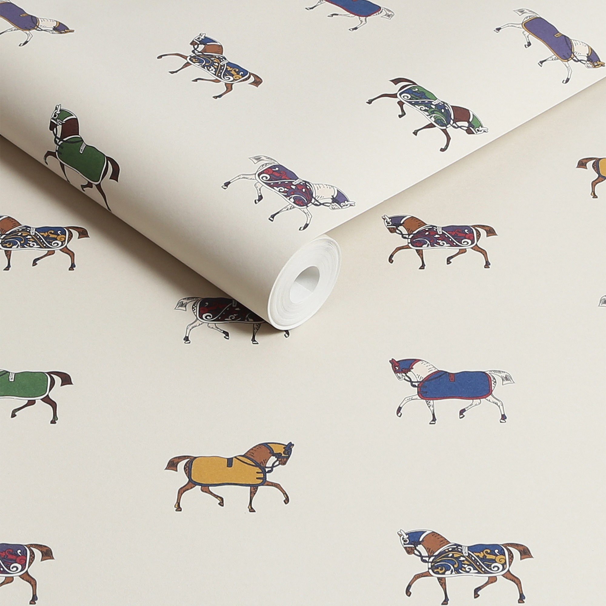 Joules Vliestapete »Pferd« animal print glatt Design Tapeten günstig online kaufen