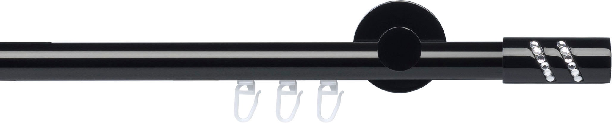 Liedeco Gardinenstange »Innenlaufgarnitur 20 mm Piano Boston« Ø 20 mm 1 läu günstig online kaufen