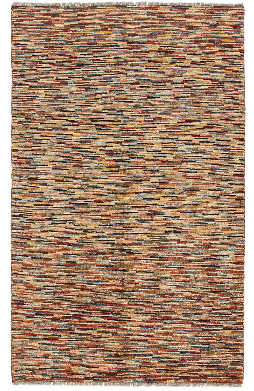 morgenland Wollteppich »Streifen Multicolore 182 x 114 cm«, rechteckig, 8 m günstig online kaufen