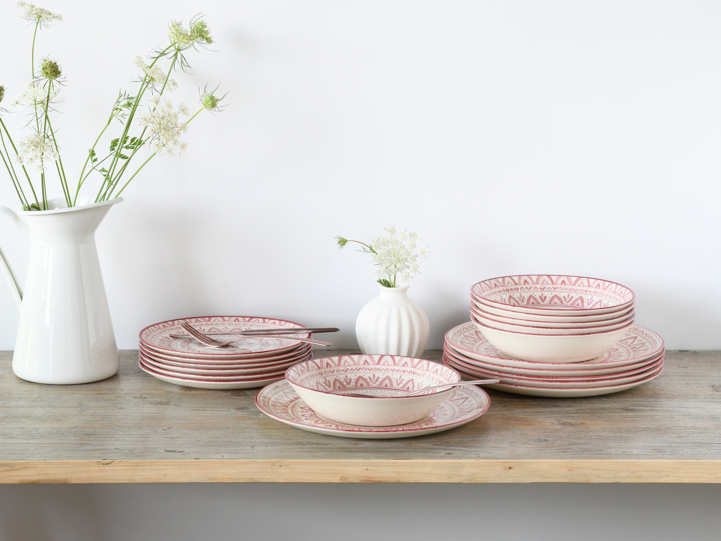 CreaTable Teller-Set »Mexico, Teller Set 18-tlg« Traditionelle Motive