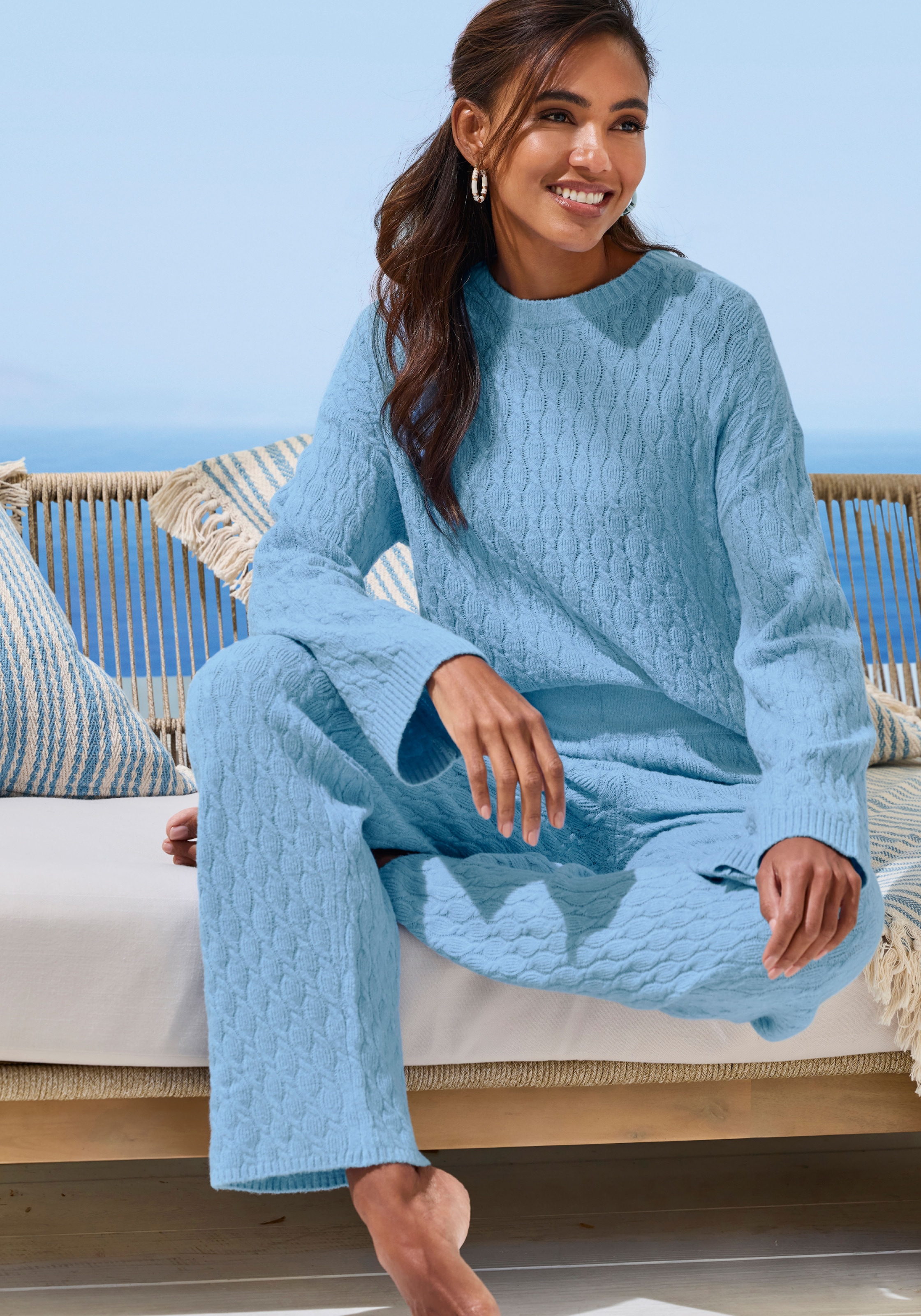 French Connection Strickhose  aus hochwertigem Strick, Loungewear