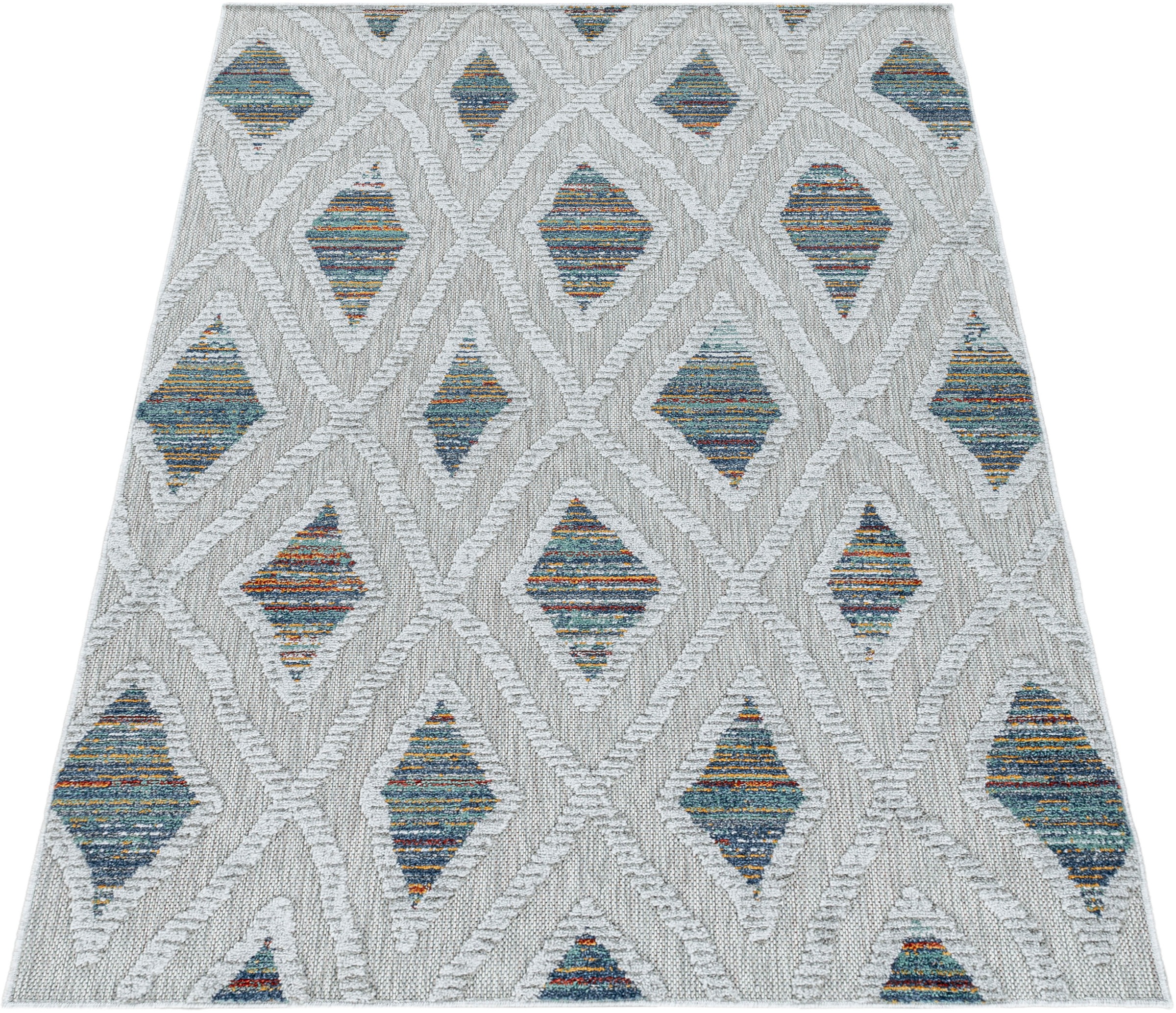 Ayyildiz Teppiche Teppich »BAHAMA 5157«, rechteckig, 8 mm Höhe, Läufer, Fla günstig online kaufen
