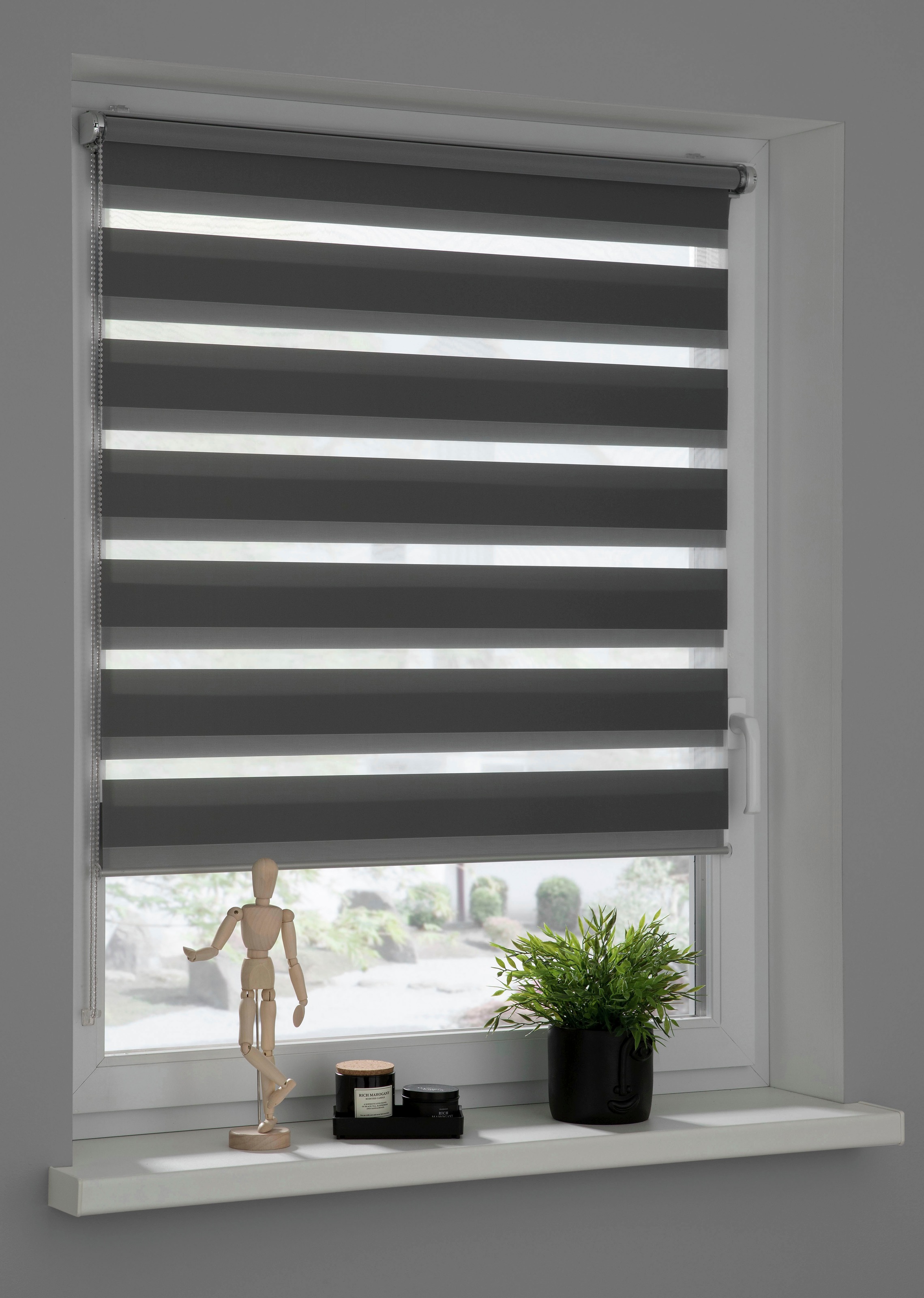 Doppelrollo Tilda, SCHÖNER WOHNEN-Kollektion, transparent, mit Bohren/ohne günstig online kaufen