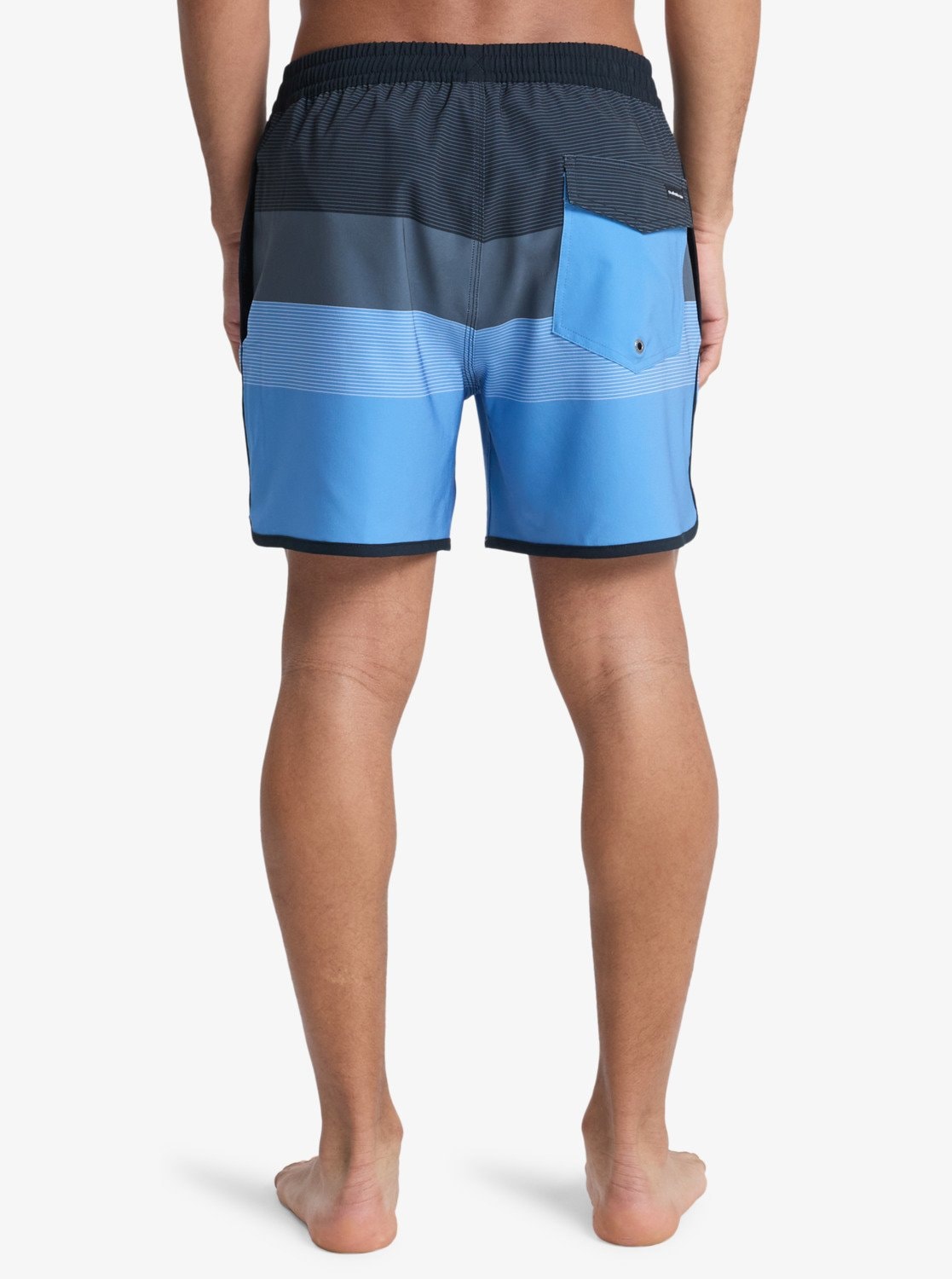 Quiksilver Badeshorts »STRETCH SCALLOP VOLLEY 16« schnell trocknendes Material, aus Polyester und Elasthan