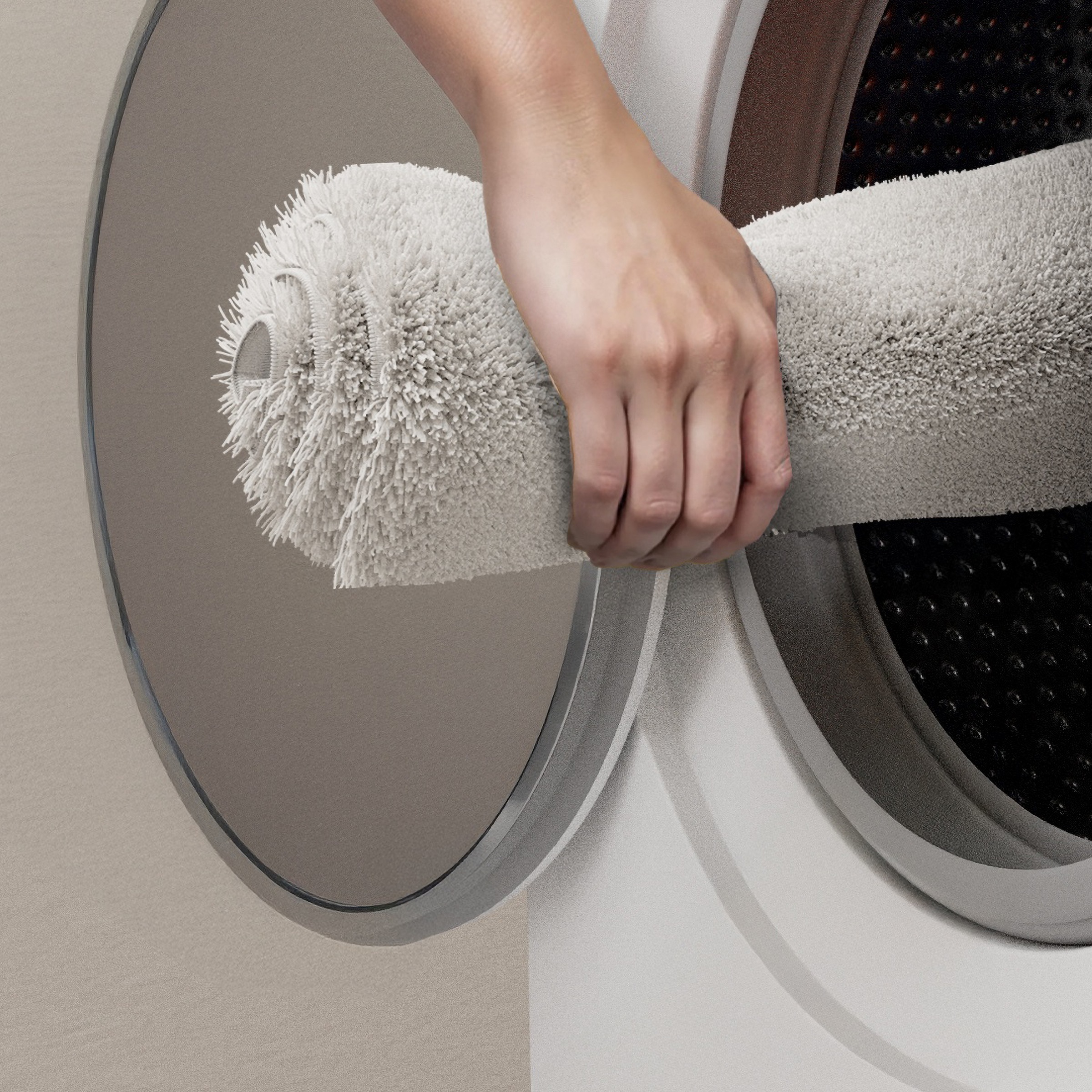 Grund Badematte »Molena«, rutschhemmend beschichtet, fußbodenheizungsgeeignet, Hoher LUXURYSOFT-Flor aus Polyester, 5 Jahre Garantie