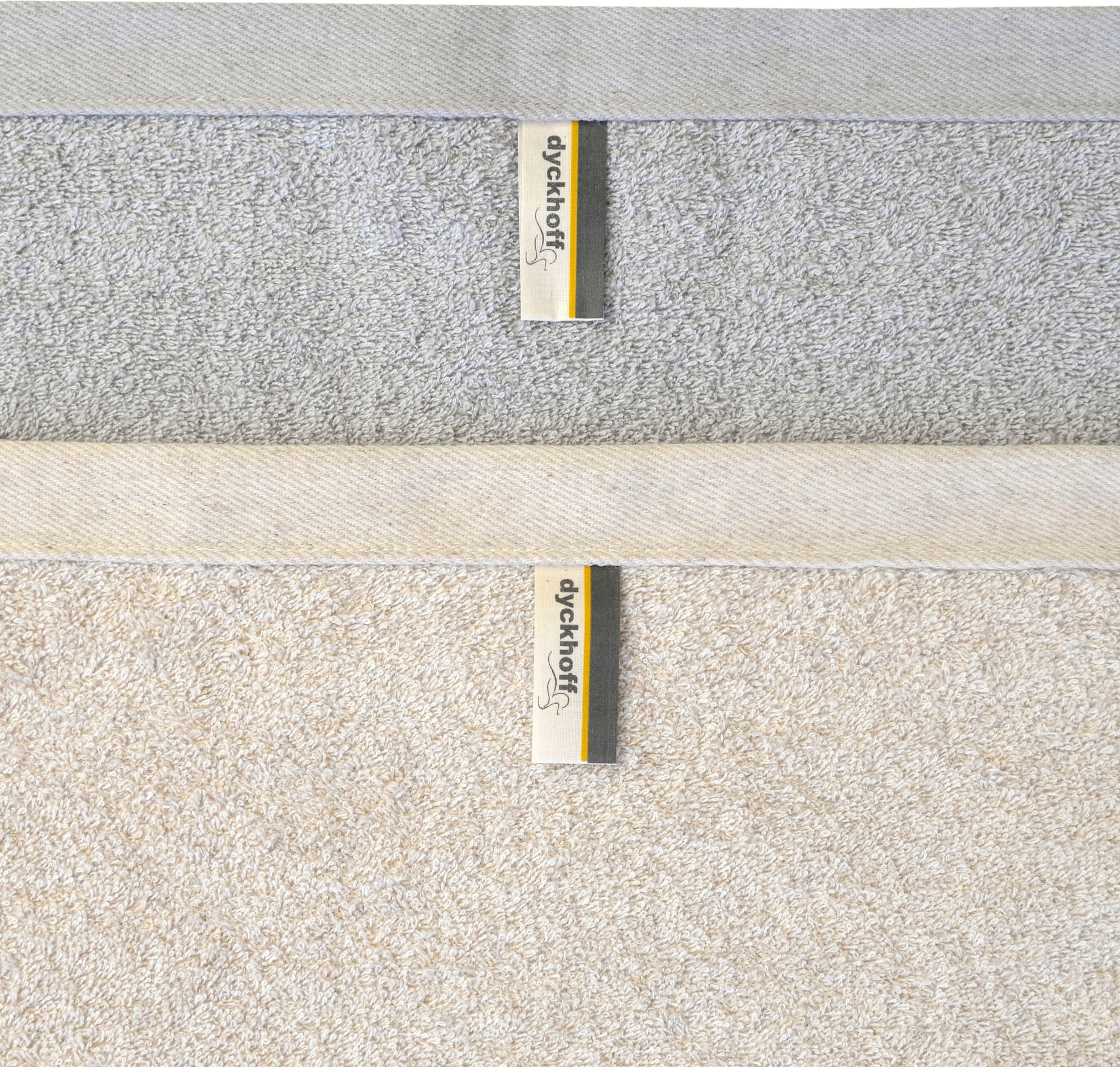 Dyckhoff Handtuch Set »Deep Harmony Element«, Set, 3 tlg., Frottier, 15% Hanf; 3er Set: 2 Handtücher (50x100cm), 1 Duschtuch (70x140cm);