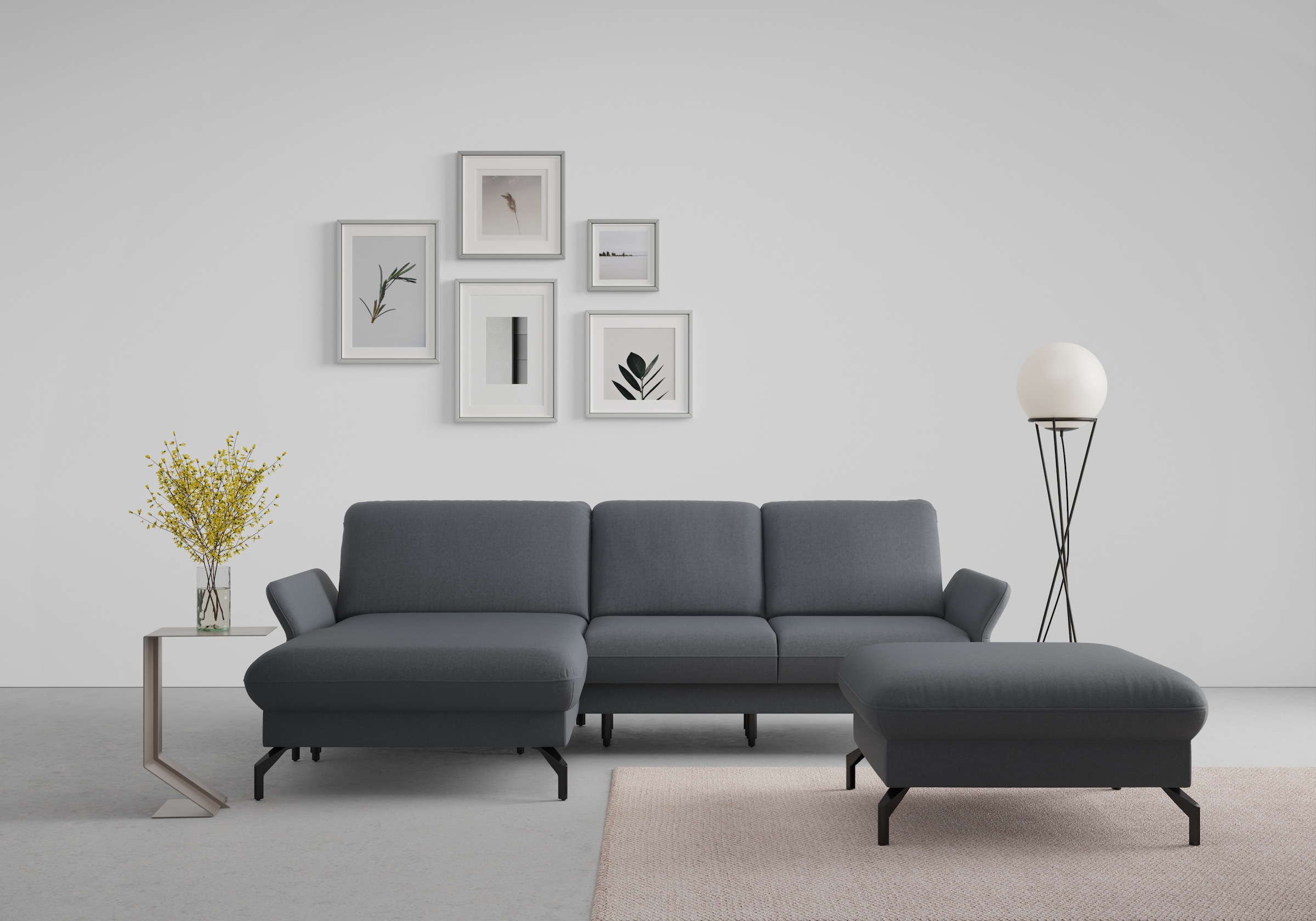 sit&more Ecksofa "Fashion L-Form", wahlweise mit Kopfteilverstellung und Vo günstig online kaufen