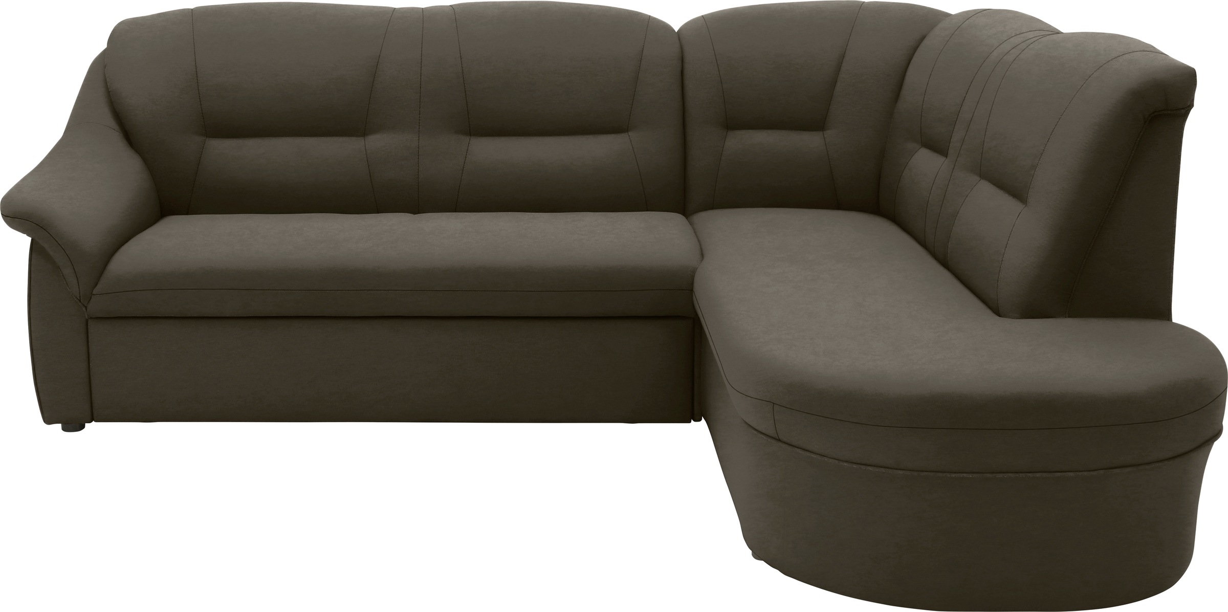 DOMO collection Ecksofa »Faenza für kleine Räume, Stellmaße 232,176cm, komf günstig online kaufen