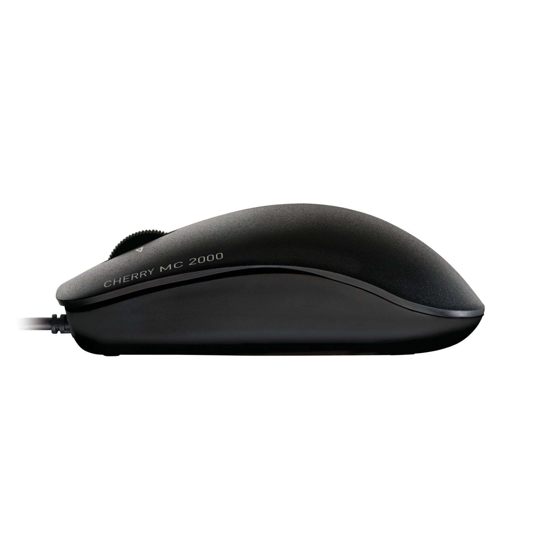 Cherry Maus »MC 2000 Kabelgebundene Maus mit schwenkbarem Rad, Schwarz, USB«