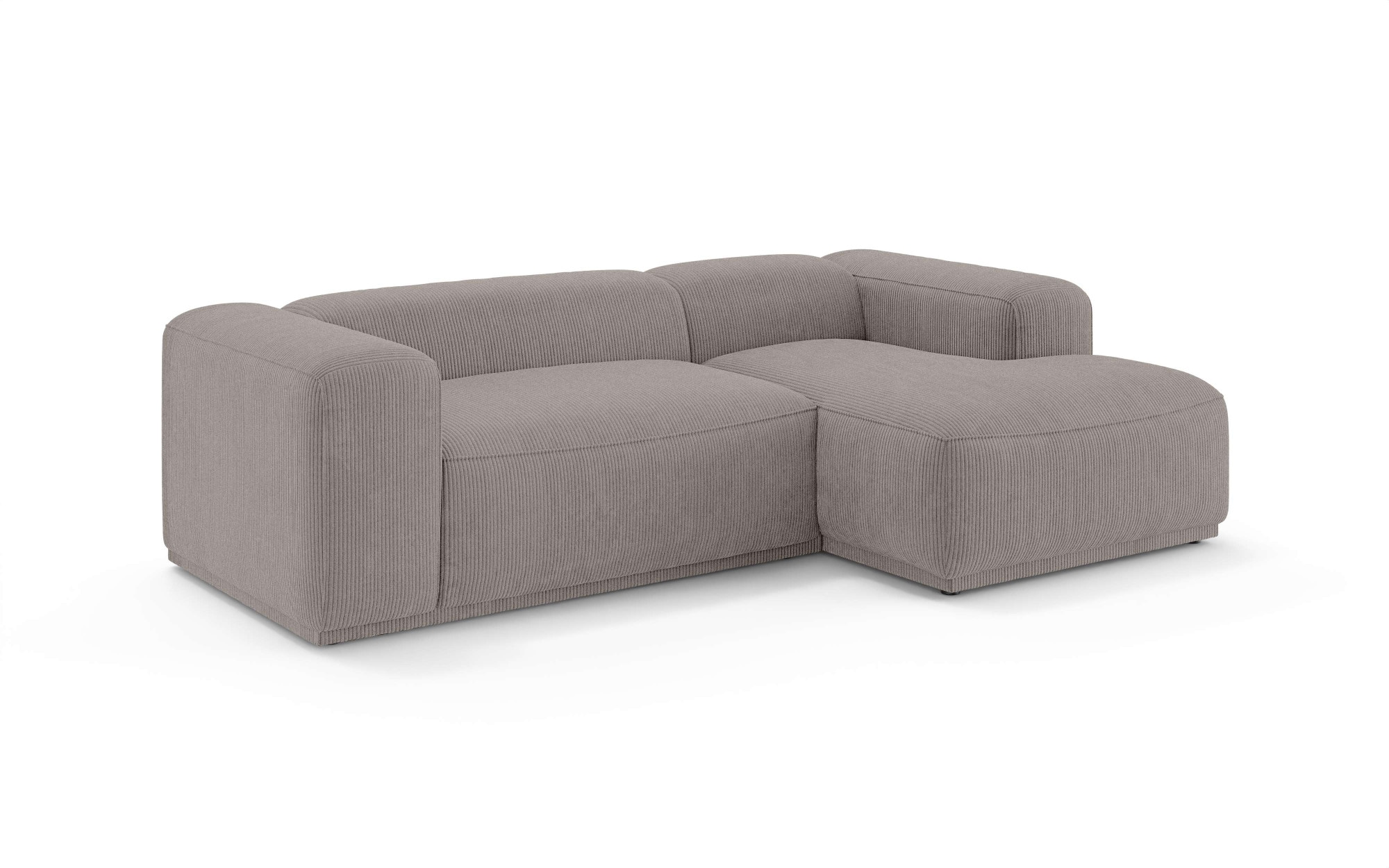 s.Oliver Ecksofa »EMMERIK Designersofa, L-Form mit Wellenfederung, B/T/H: 260/155/73 cm«, hoher Sitzkomfort, gemütlich und modern, auch in Cord
