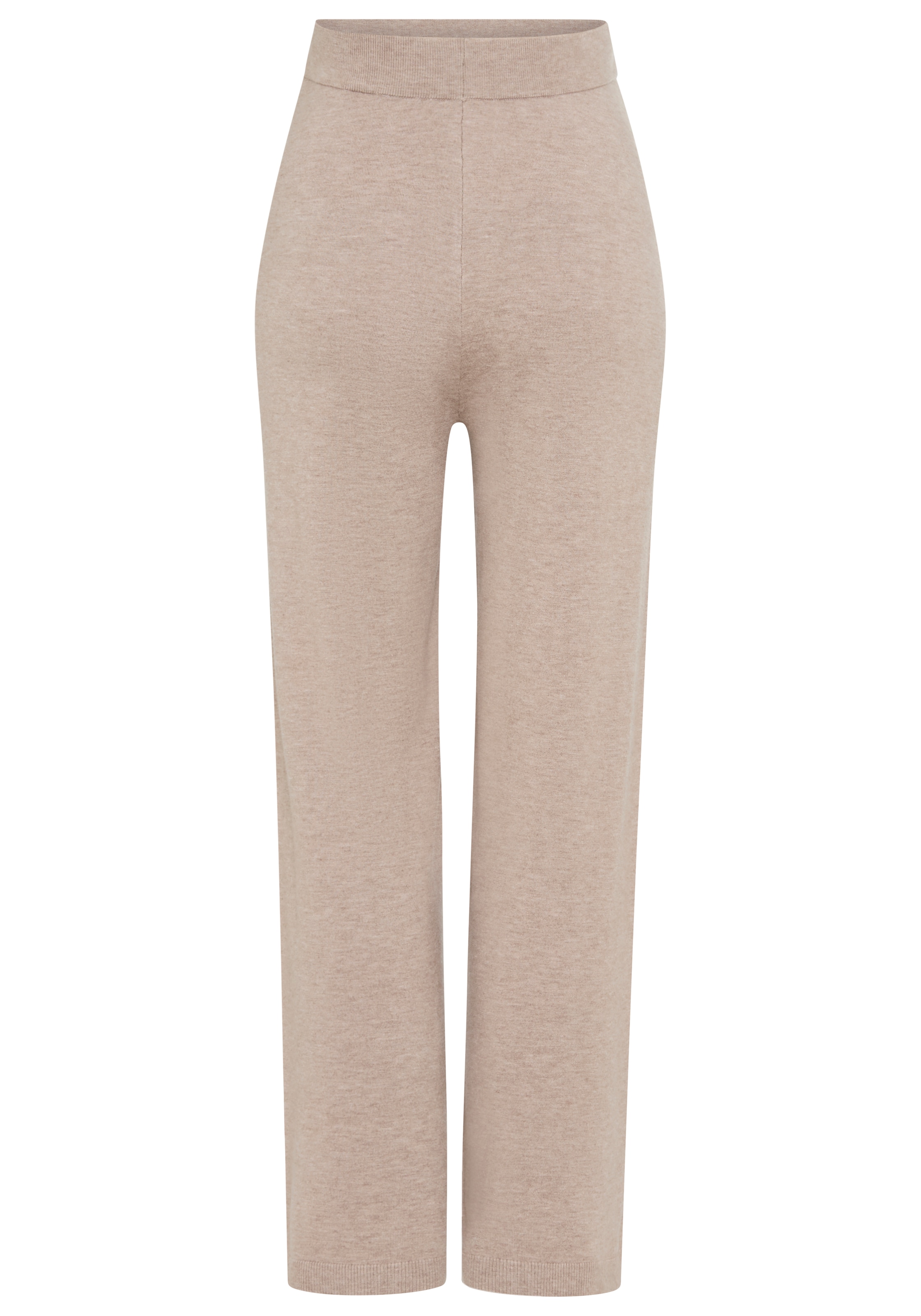 Neun Monate Umstandshose »Strickhose für Schwangerschaft und Stillzeit«, Umstands-Strickhose mit extra weitem Bund