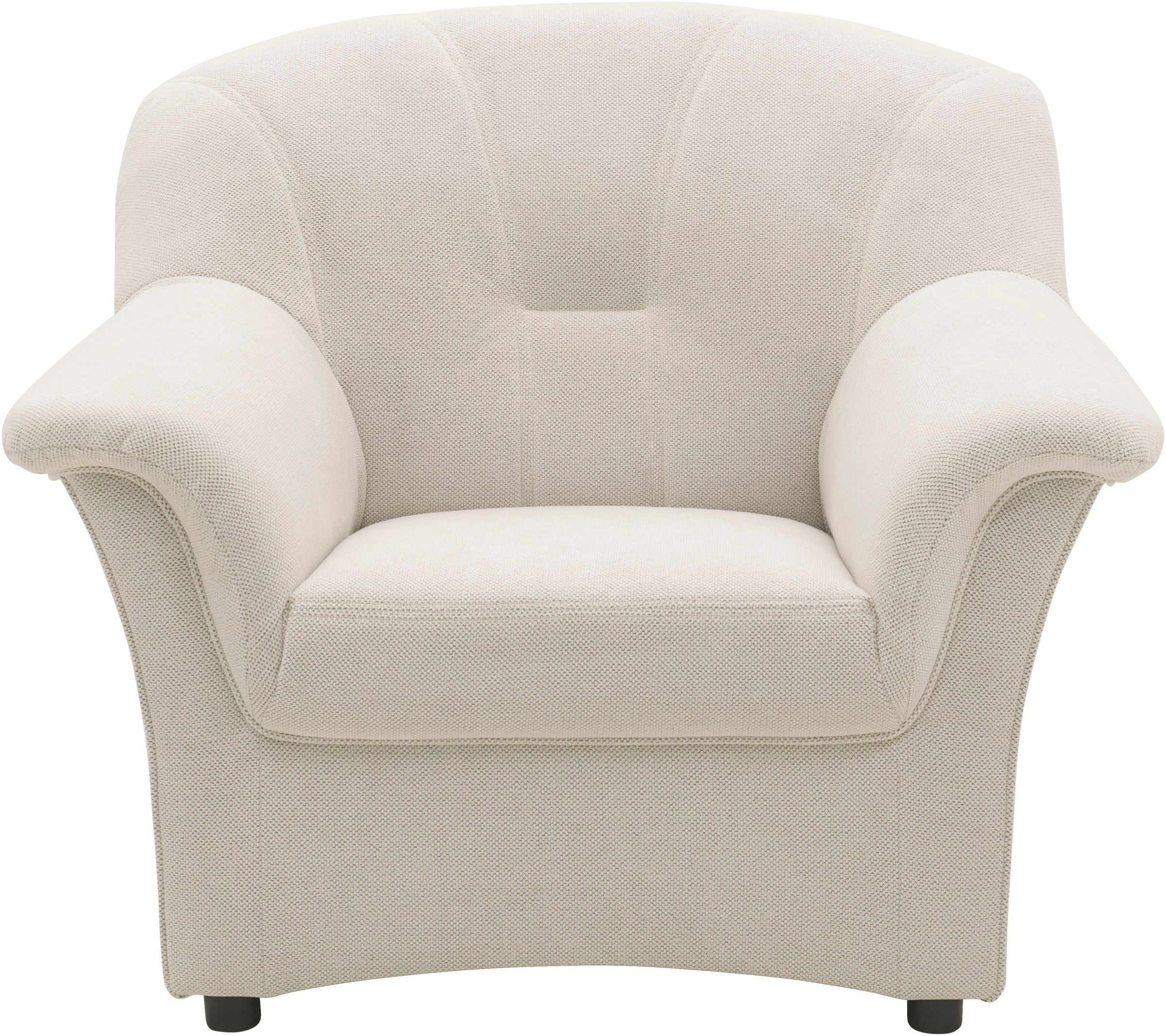 DOMO collection Sessel »Flores«, wahlweise mit Federkern (nicht bei Microfaser PRIMABELLE®-Struktur)