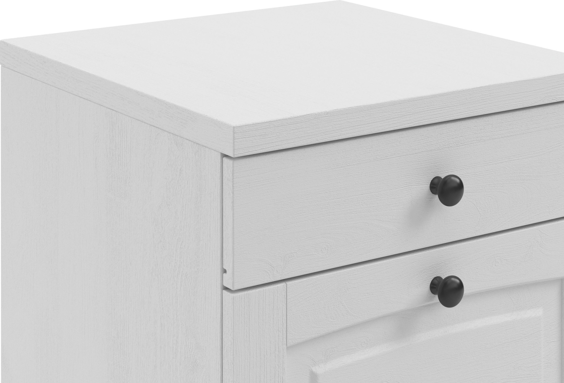 KOCHSTATION Unterschrank »KS-Osby«, (1 St.), Kiefer massiv, Breite 50 cm, 3 Schubkästen