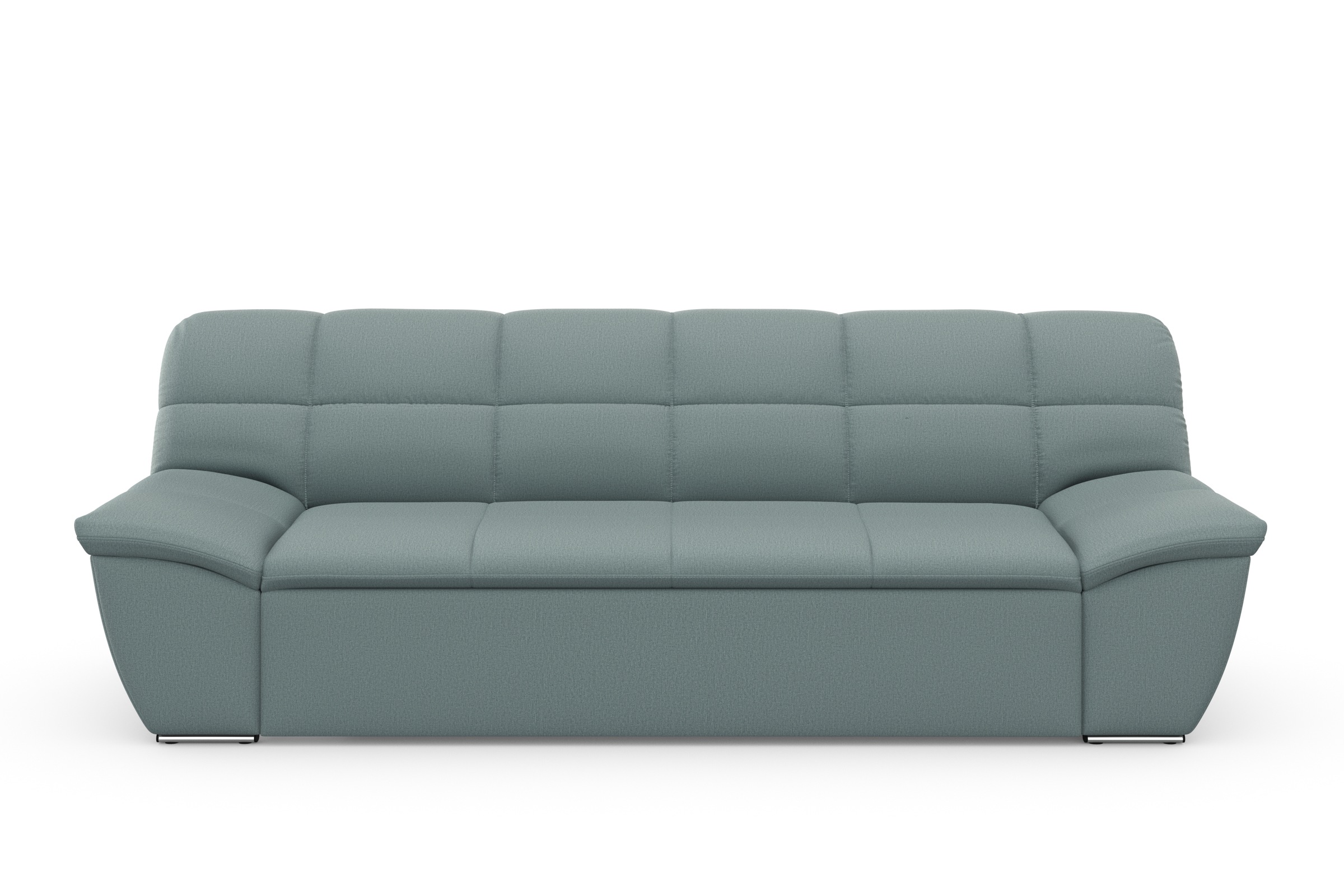 DOMO collection 3-Sitzer »Splash, moderne Steppung im Sitz und Rücken, komfortabel,«, flache Armlehnen zum Entspannen