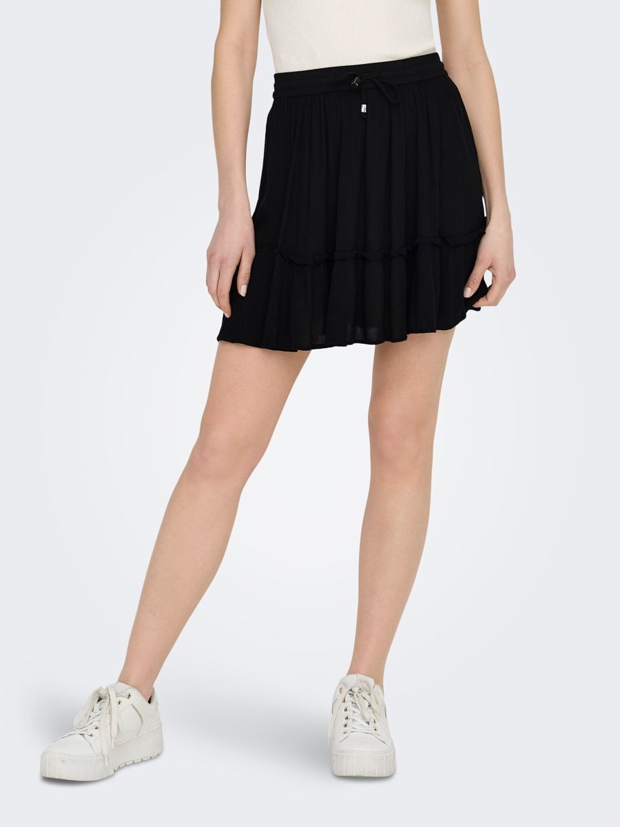 Bild von ONLY Minirock »ONLIBIZA LIFE SHORT SKIRT WVN NOOS«, mit Volant