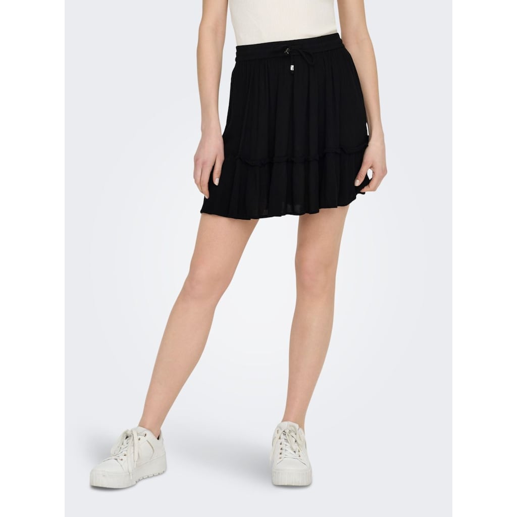 ONLY A-Linien-Rock »ONLIBIZA LIFE SHORT SKIRT WVN NOOS«