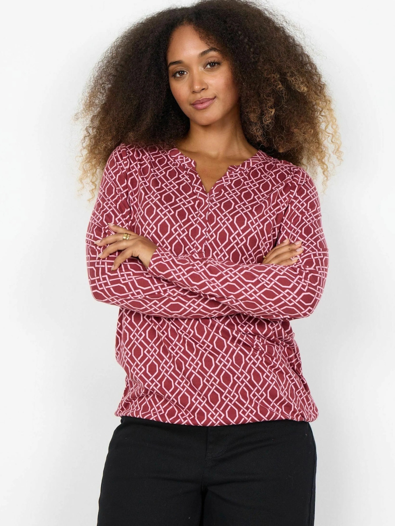 soyaconcept Kurzarmhemd »Soya Concept T-shirt SC-FELICITY«