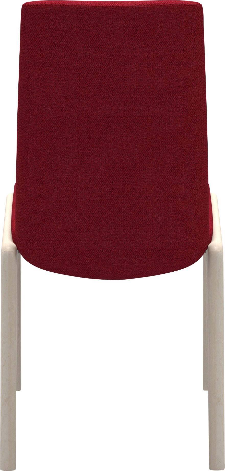 Stressless® Polsterstuhl »Laurel«, ROHLEDER Stoff Q2 FARON, Low Back, Größe M, mit abgerundeten Beinen in Eiche gekalkt