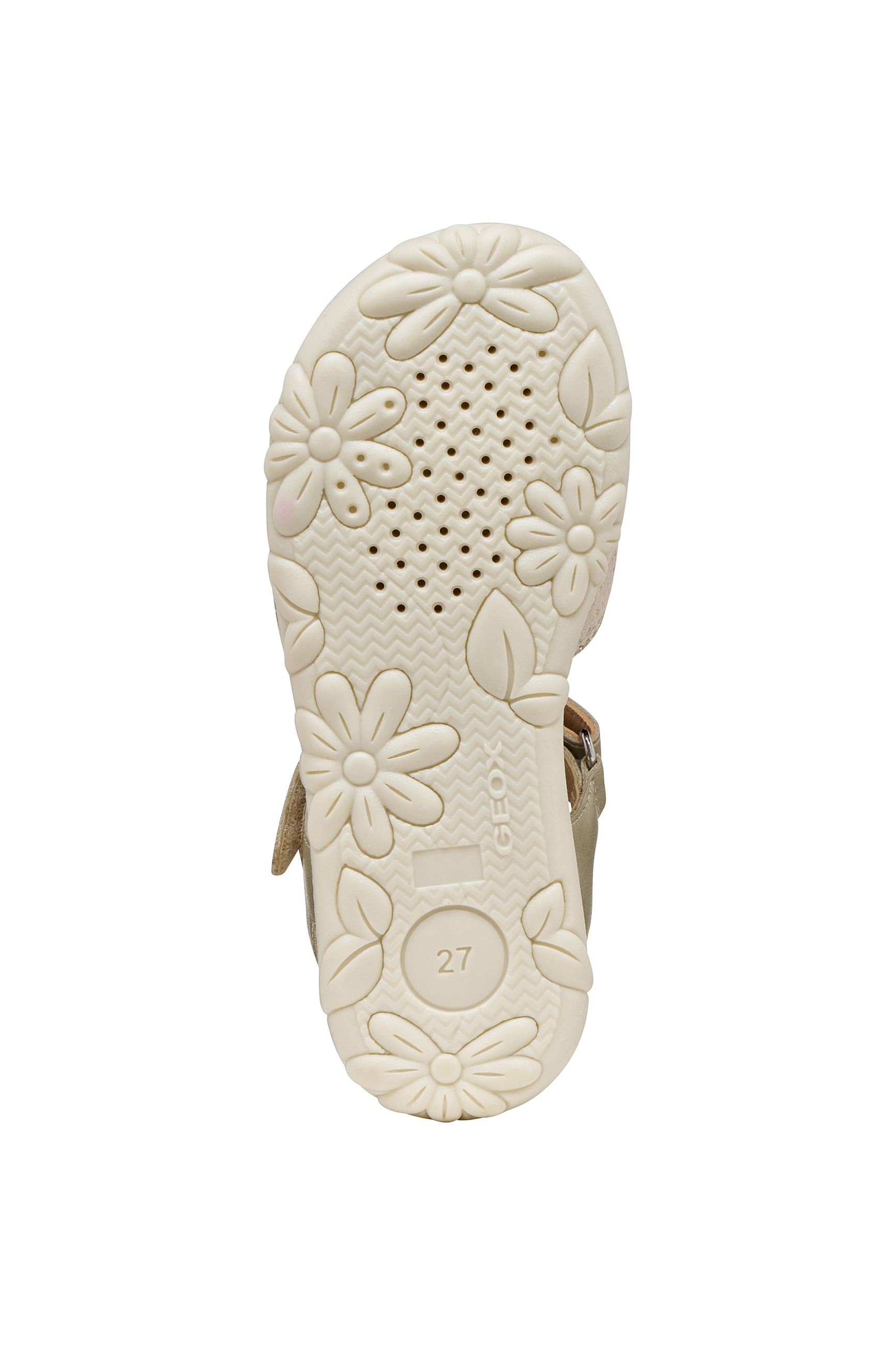 Geox Sandale »J SANDAL HAITI GIRL«  Sandale mit Fersenriemen, Größenschablone zum Download