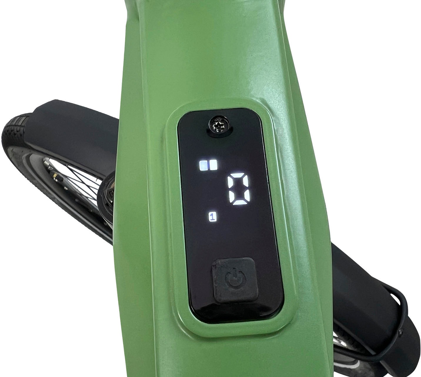 LLobe E-Bike »CityVenture E-Bike 27,5" Vermont RM, grün«, 2 Gang, Heckmotor 250 W
