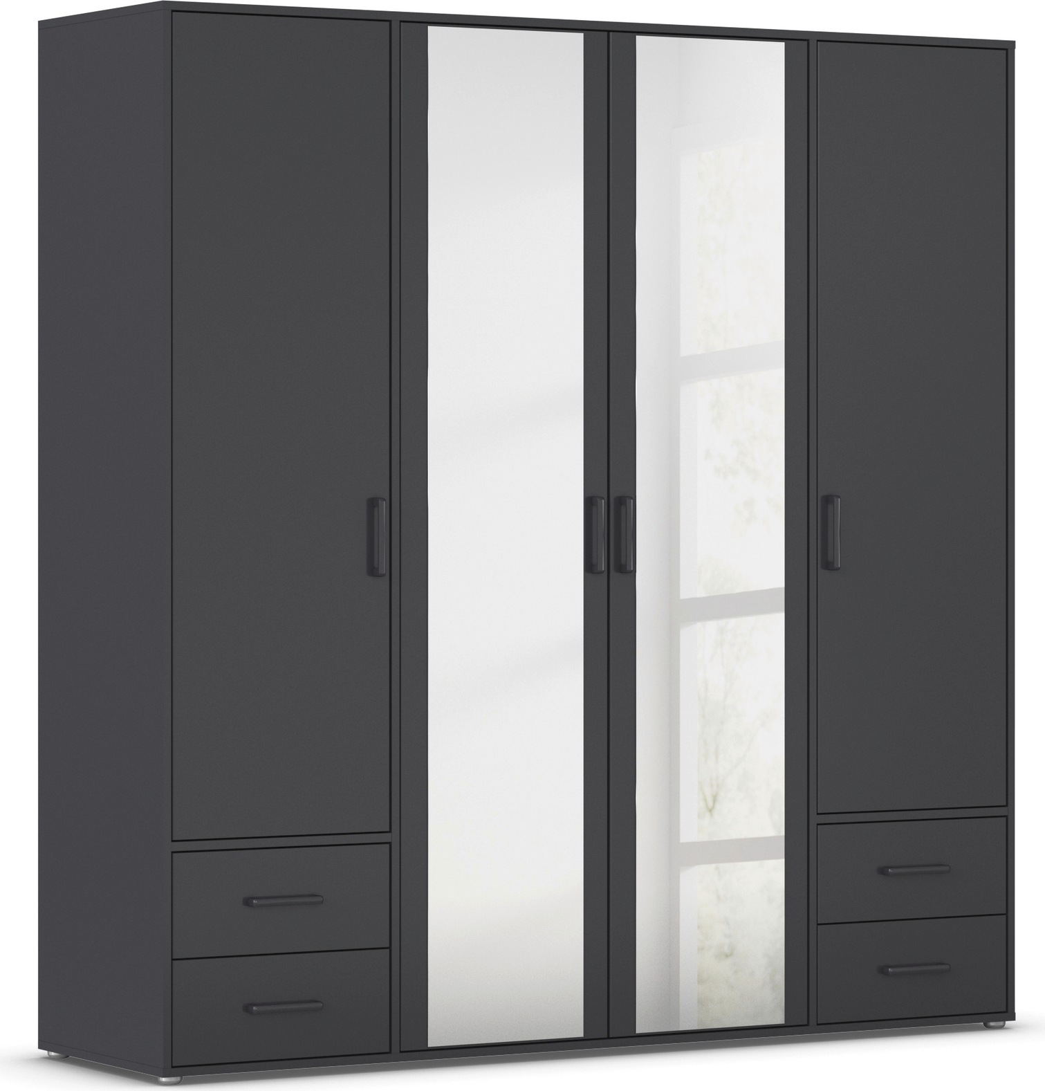 rauch Drehtürenschrank »Voyager«, (in 3 verschiedenen Ausstattungen BASIC/C günstig online kaufen