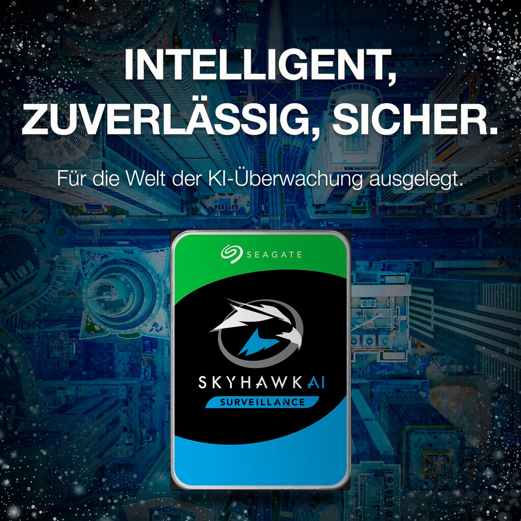 Seagate HDD-Festplatte »SkyHawk«, 3,5 Zoll, Anschluss SATA III