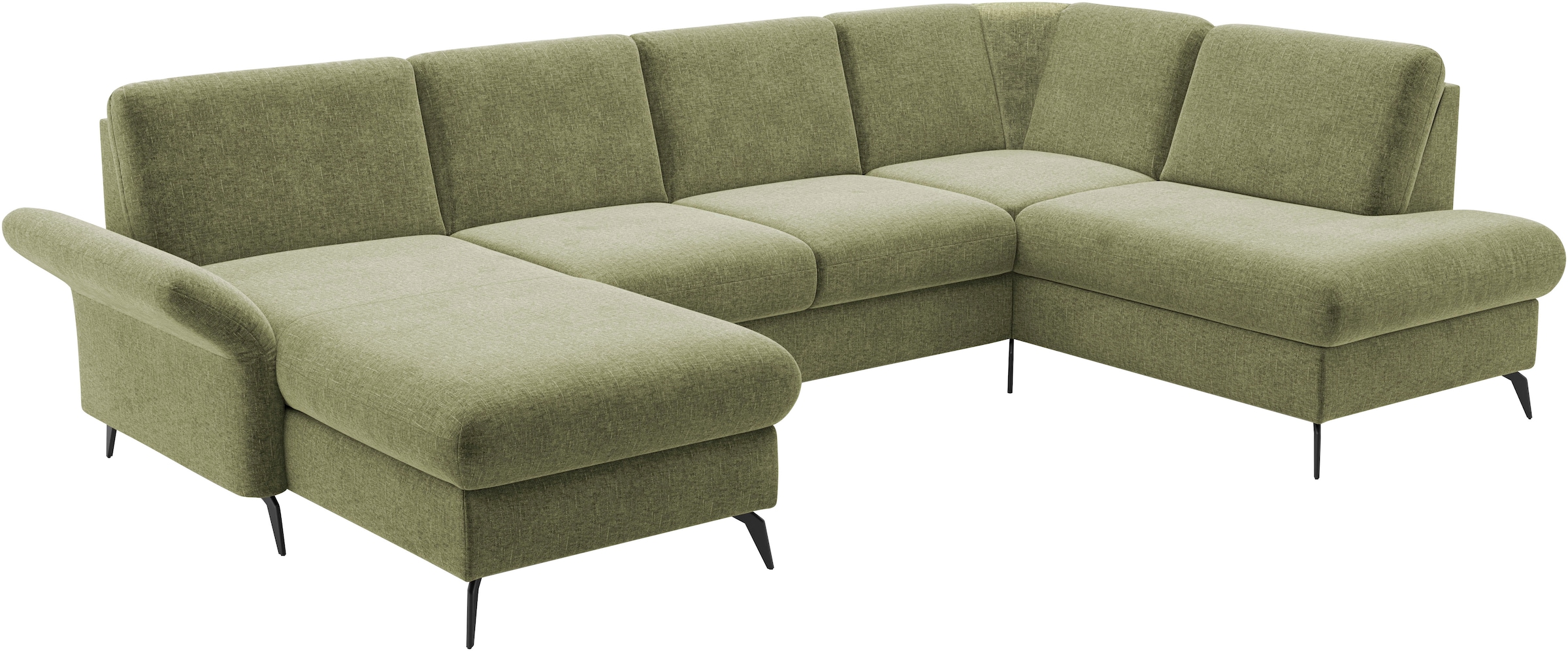 Home affaire Wohnlandschaft »Rochelle«, optional: Armteilverstellung, klappbar, Bettkasen
