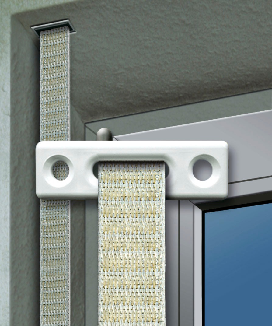 SCHELLENBERG Rollladen-Gurtführung »Standard für das Rollladensystem Mini und Maxi« 1 Stk. tlg. geeignet für Rollladengurte 14-23 mm Breit, rund und rechteckig