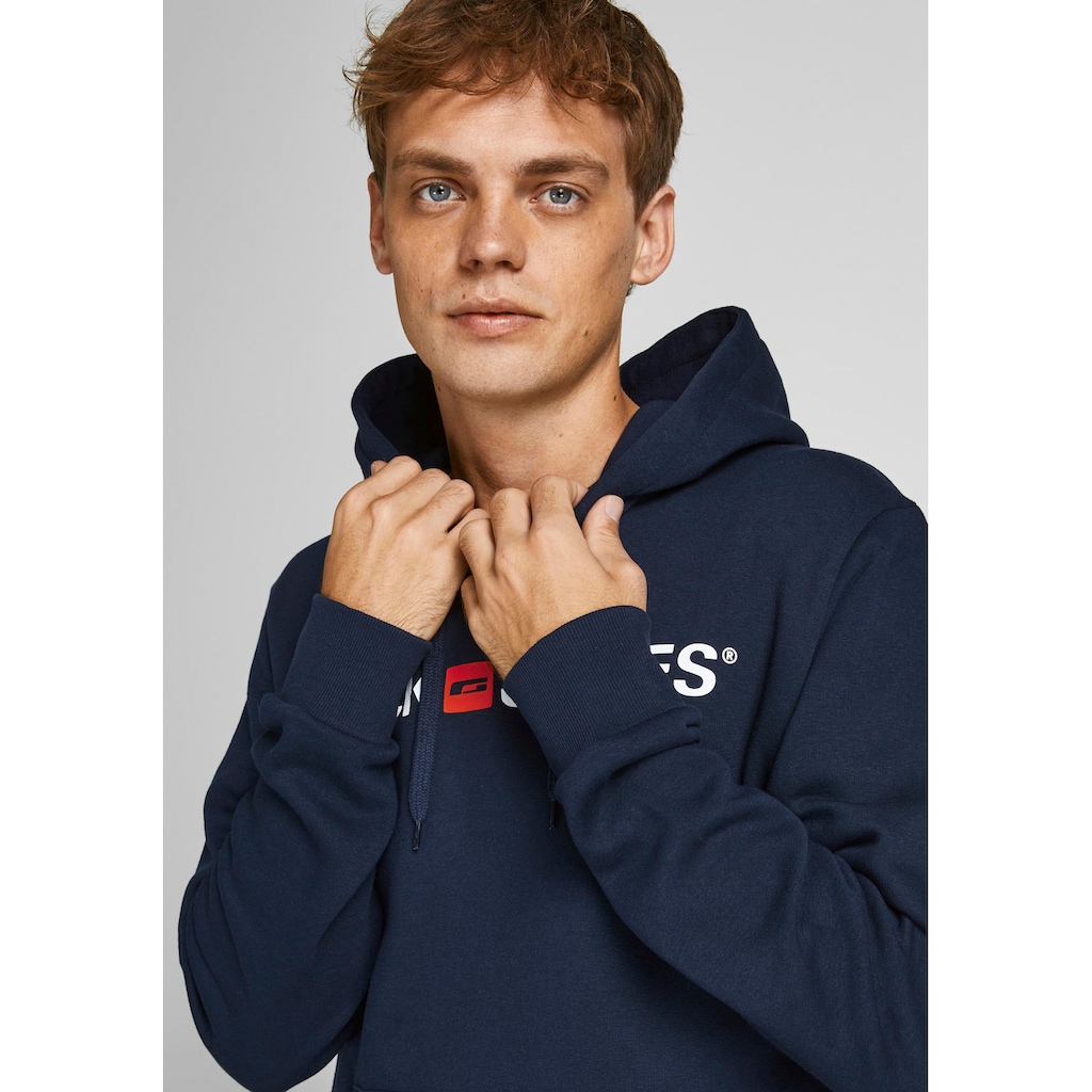 Jack & Jones Kapuzensweatshirt »CORP OLD LOGO SWEAT HOOD«, (Packung, 2 tlg., 2er-Pack)