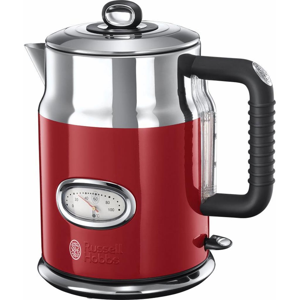 RUSSELL HOBBS Wasserkocher »WK 21670-70 Retro Red«, 1,7 l, 2400 W