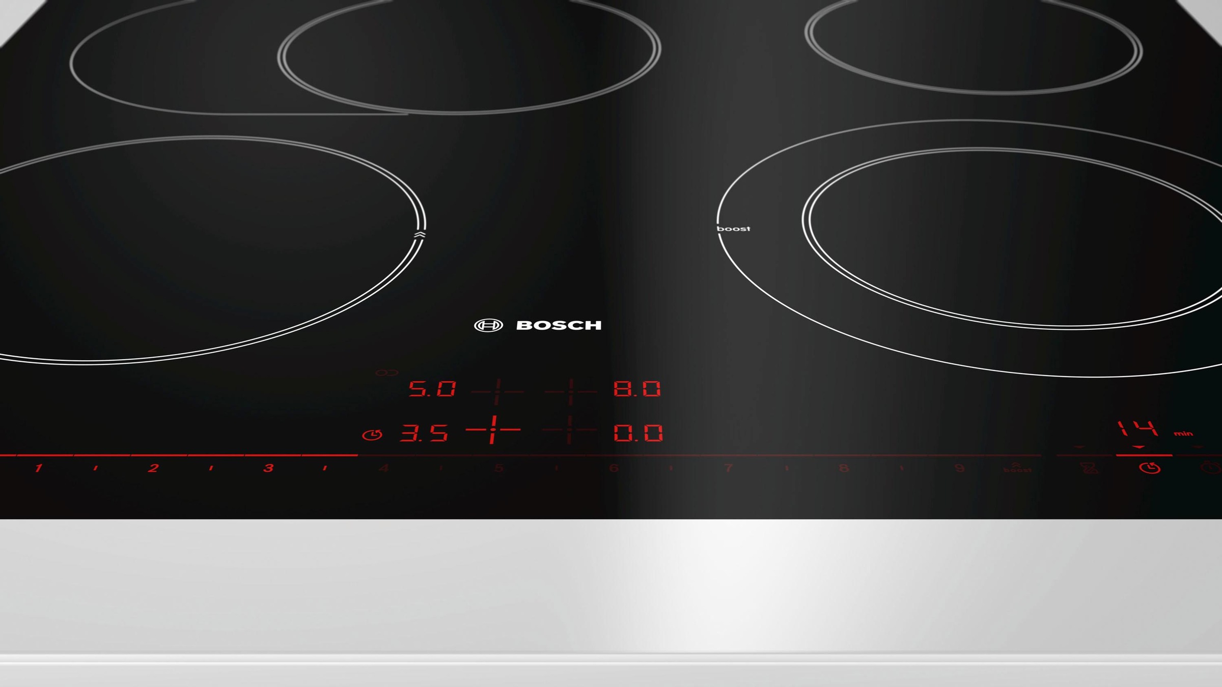 BOSCH Elektro-Kochfeld von SCHOTT CERAN® »PKN601DP1D«, mit Powerboost-Funktion