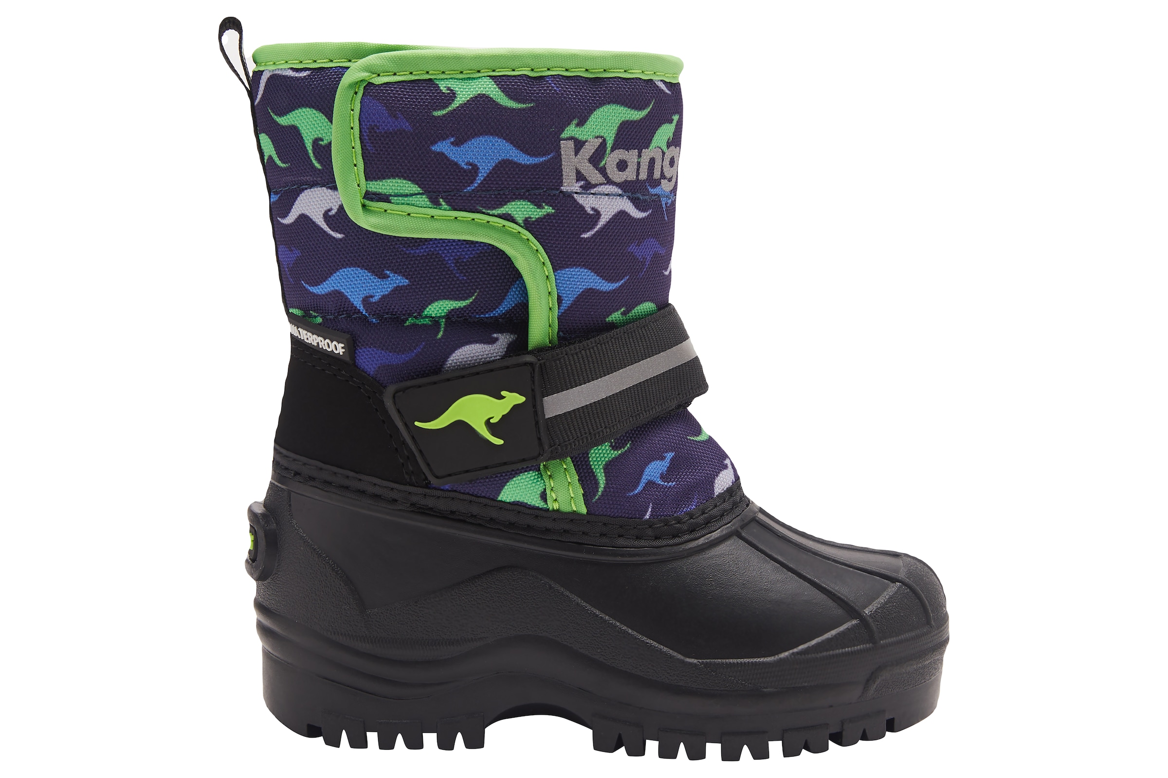 KangaROOS Winterstiefel »K-Shell II«, Snowboots, Winterboots, Winterschuhe, mit Klettverschluss