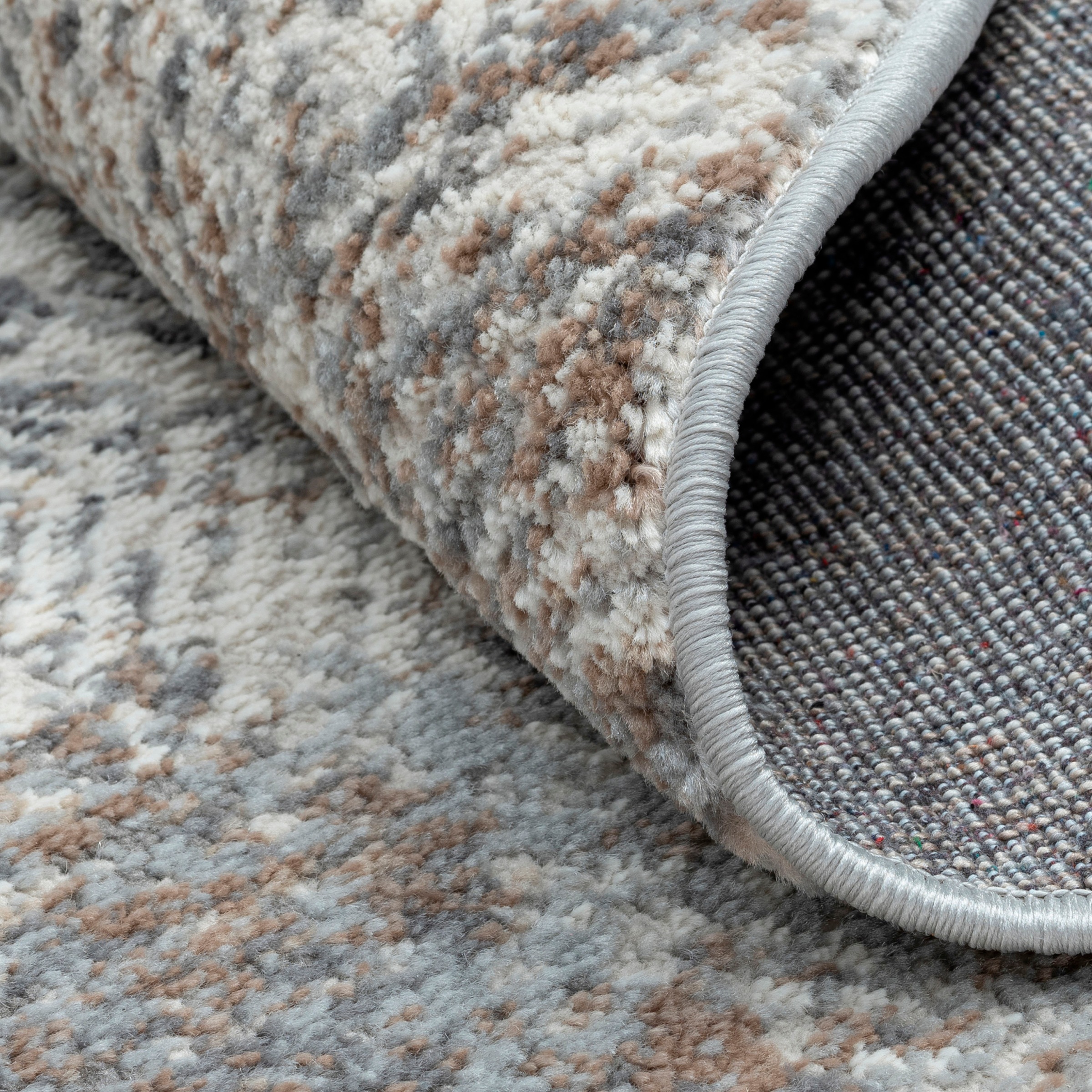 Myflair Möbel & Accessoires Teppich »My Heart«, rund, 8 mm Höhe, Kurzflor, Scandi-Design, besonders weich durch Microfaser