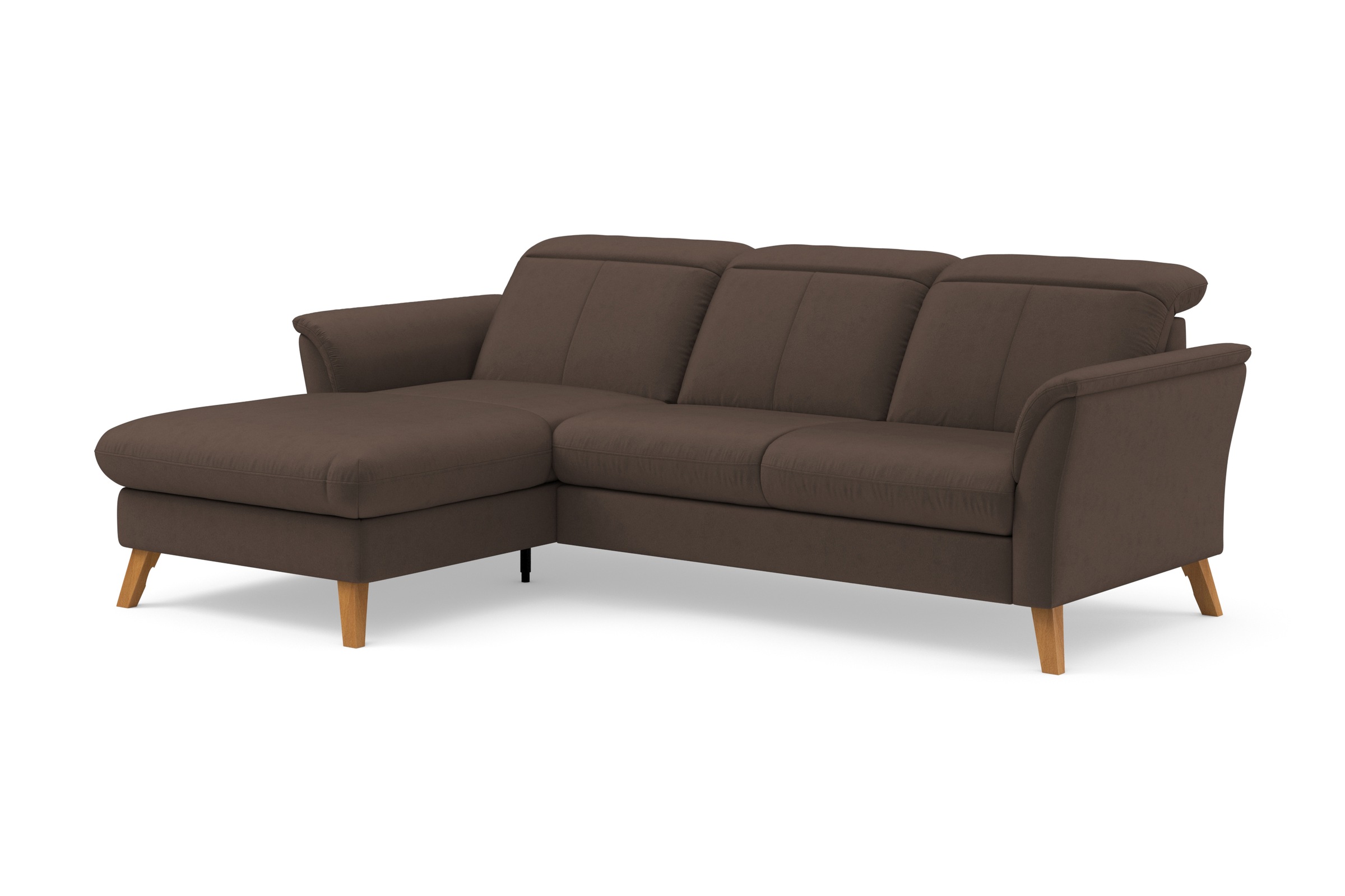sit&more Ecksofa »Romero L-Form«, wahlweise mit oder ohne Relax-Funktion, Bettfunktion, Bettkasten