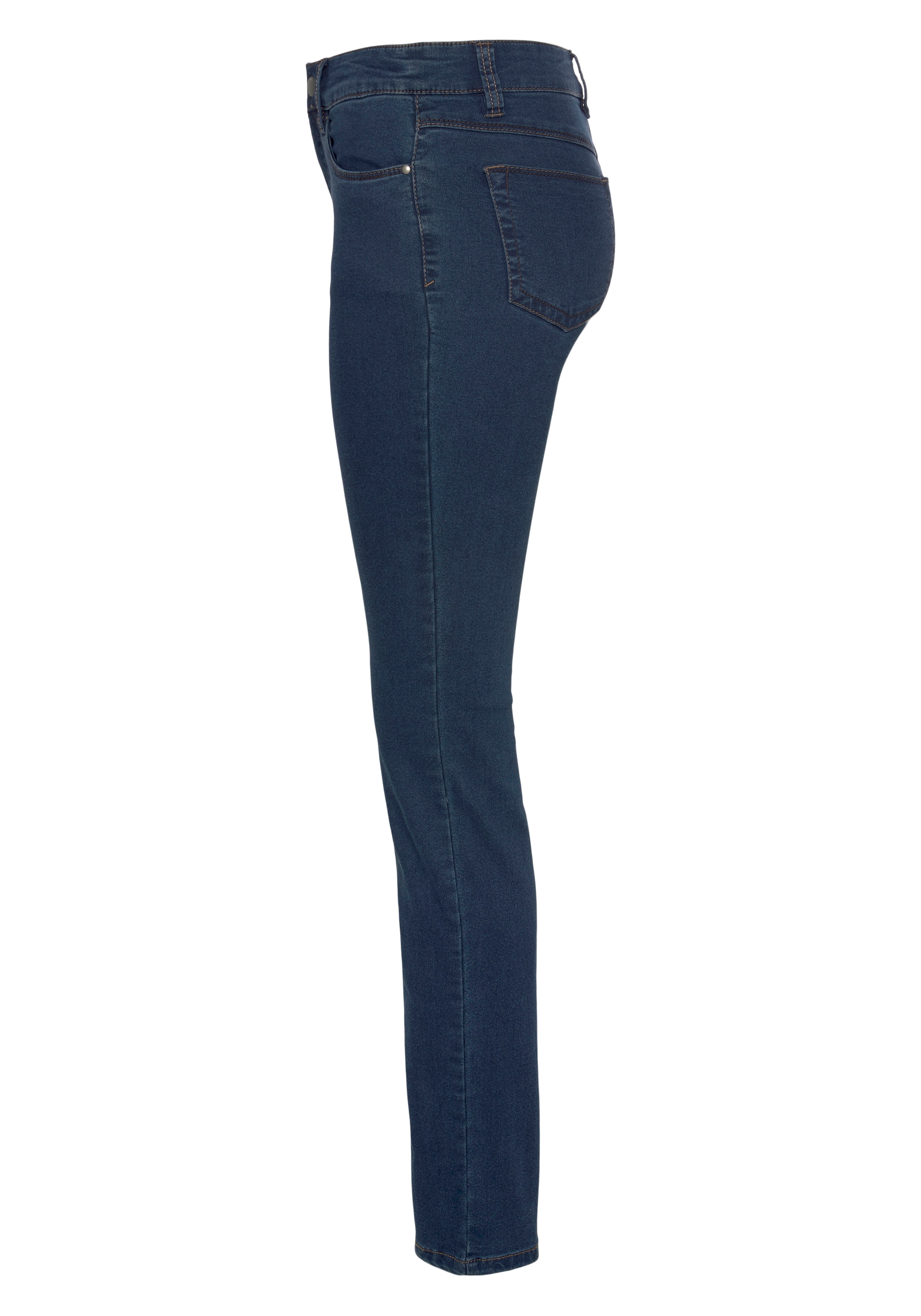 wonderjeans Slim-fit-Jeans, Klassischer gerader Schnitt