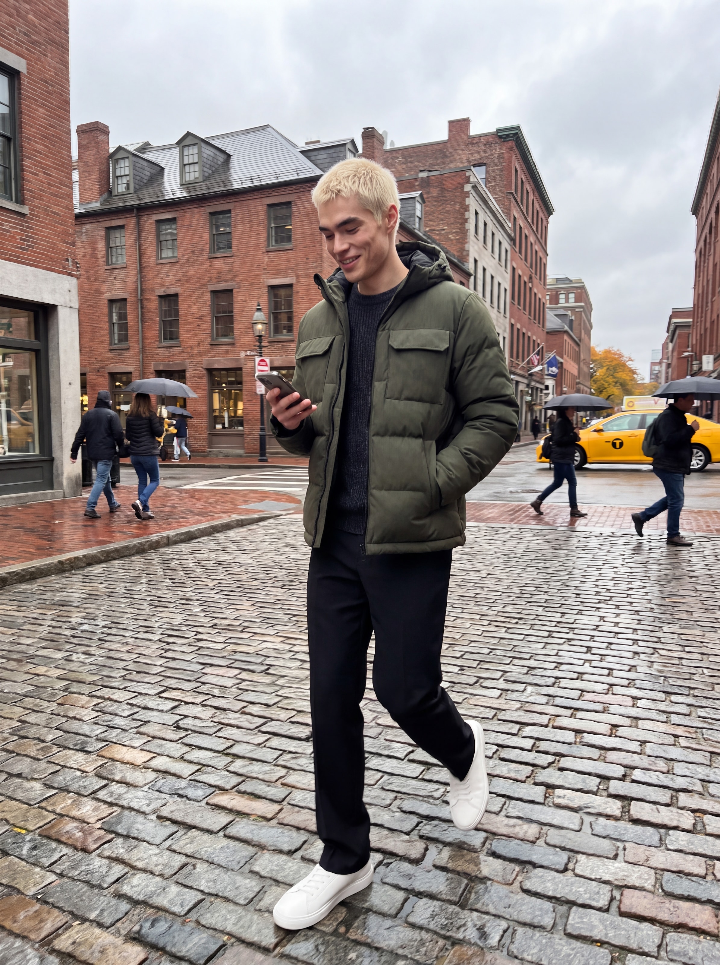 Jack & Jones Steppjacke »JJWILLIAM PUFFER JACKET« mit Kapuze Kunstfaser, regular fit