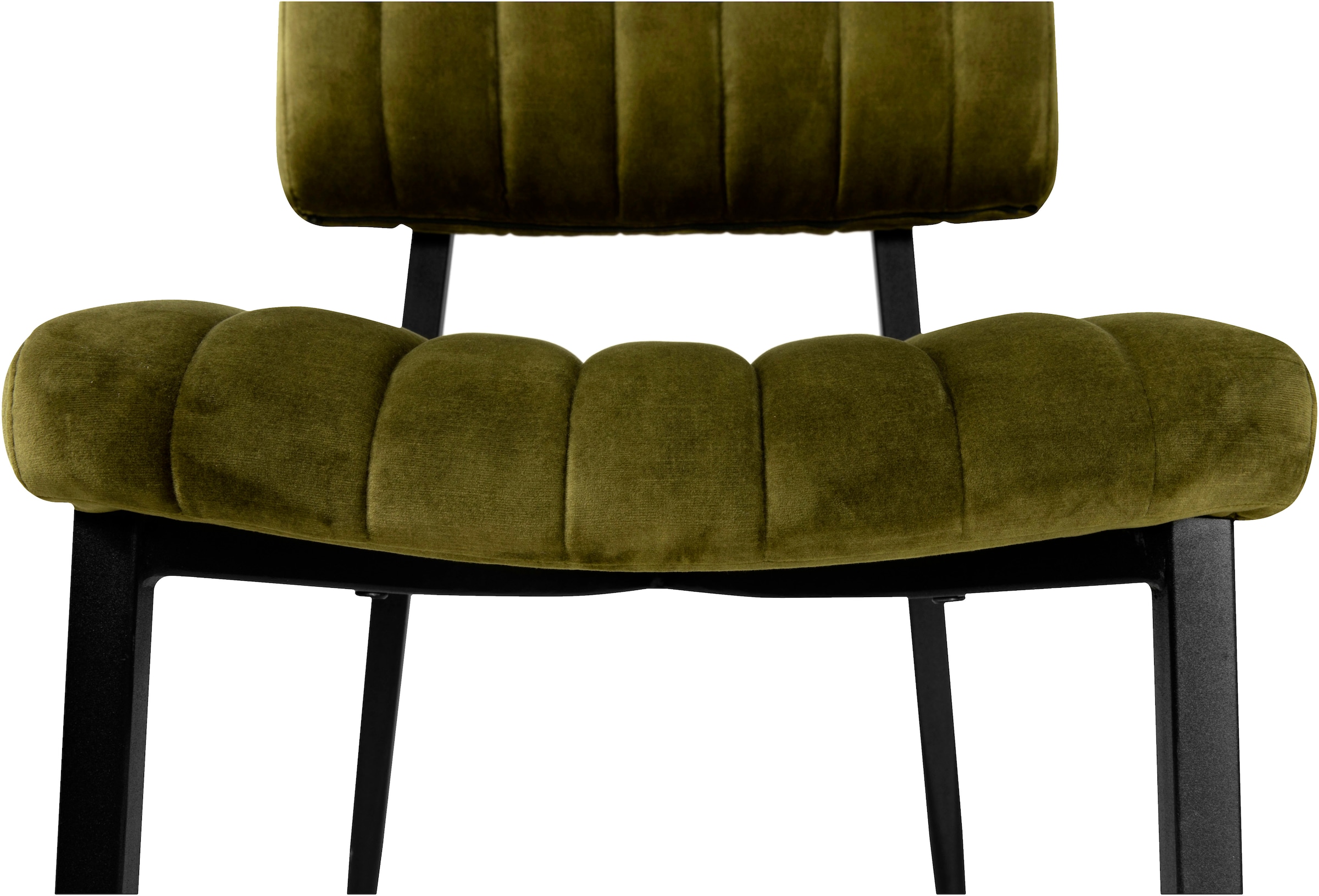 OMG Design Esszimmerstuhl »Ivan«, (Set), 1 St., Stoff, pflegeleichter Samtvelour Bezug, Küchenstuhl