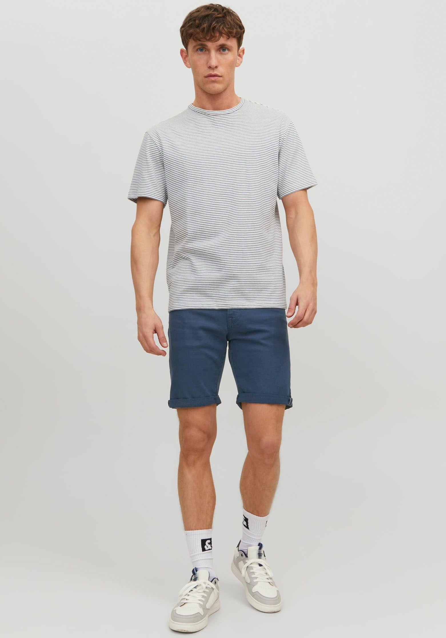 4. Bild von Jack & Jones Jeansshorts »JPSTRICK JJICON SHORTS AMA SN«