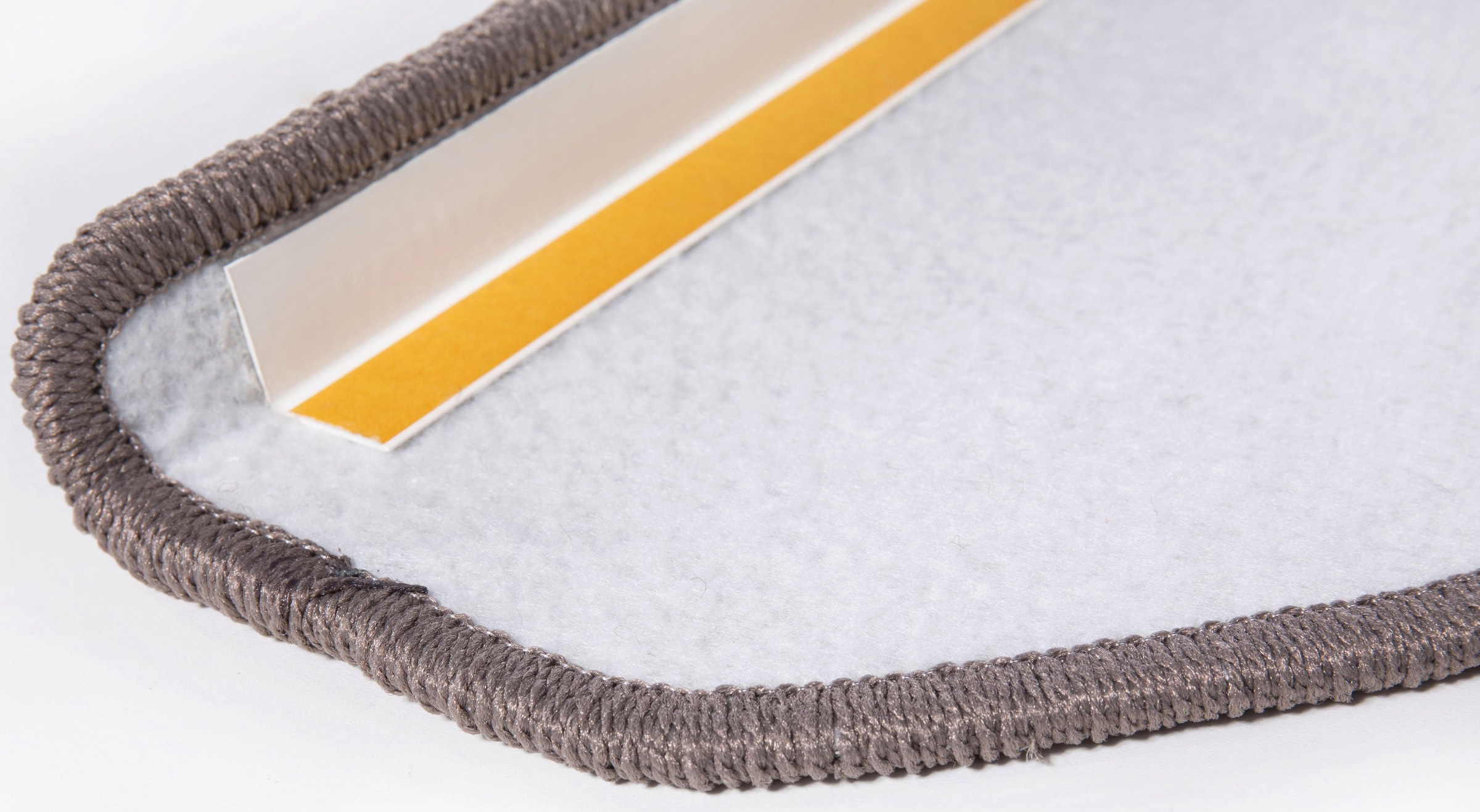 LUXOR living Stufenmatte »Darlington«, halbrund, 5 mm Höhe, meliert, 15 Stück in einem Set