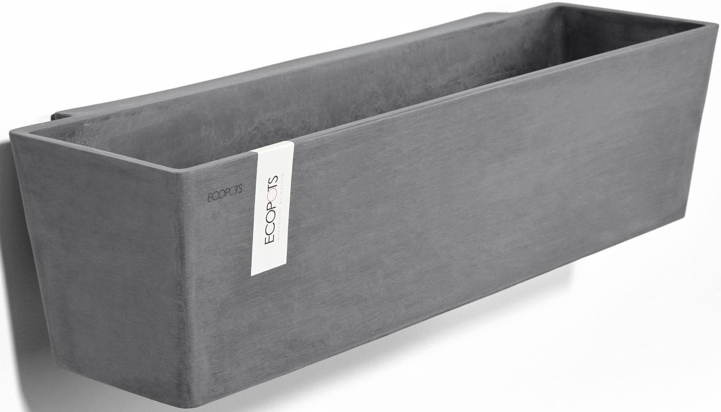 ECOPOTS Blumentopf »MANHATTAN L Grey« BxTxH: 17,2x17,515 cm