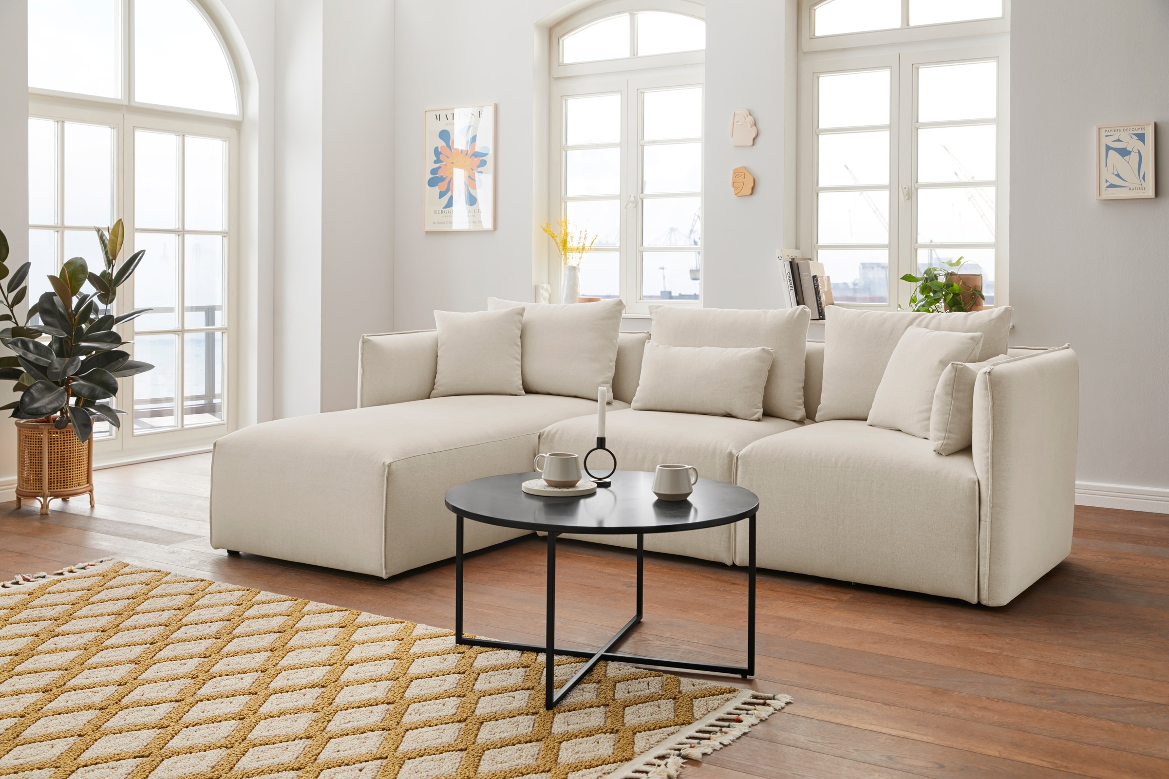 andas Ecksofa "Nöre L-Form" 3 Teile, in vielen Bezugsqualitäten und Farben. günstig online kaufen