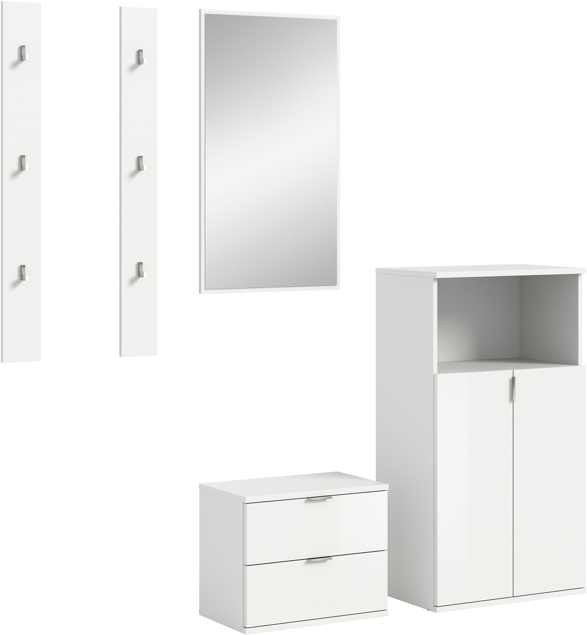 INOSIGN Garderoben-Set, (4 St.), Trondheim, Garderobenset 4-tlg.Breite 179 günstig online kaufen