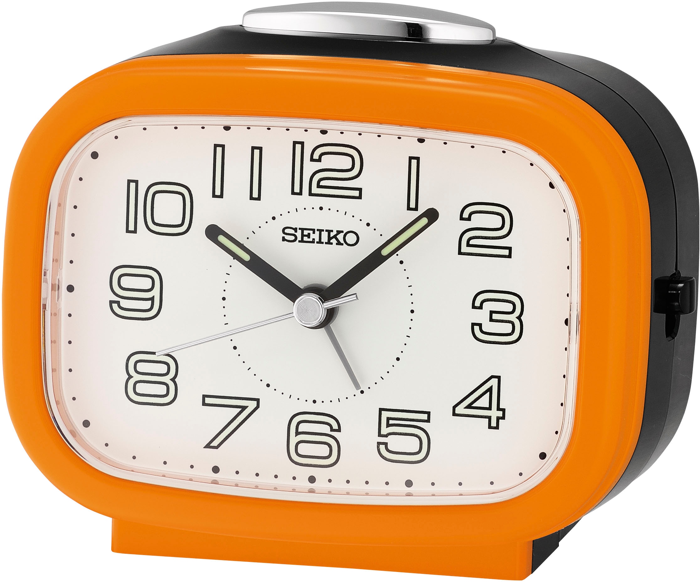Seiko Quarzwecker »QHK060E«, Wecker, Schlafzimmer, Leuchtzeiger, Schlummerf günstig online kaufen