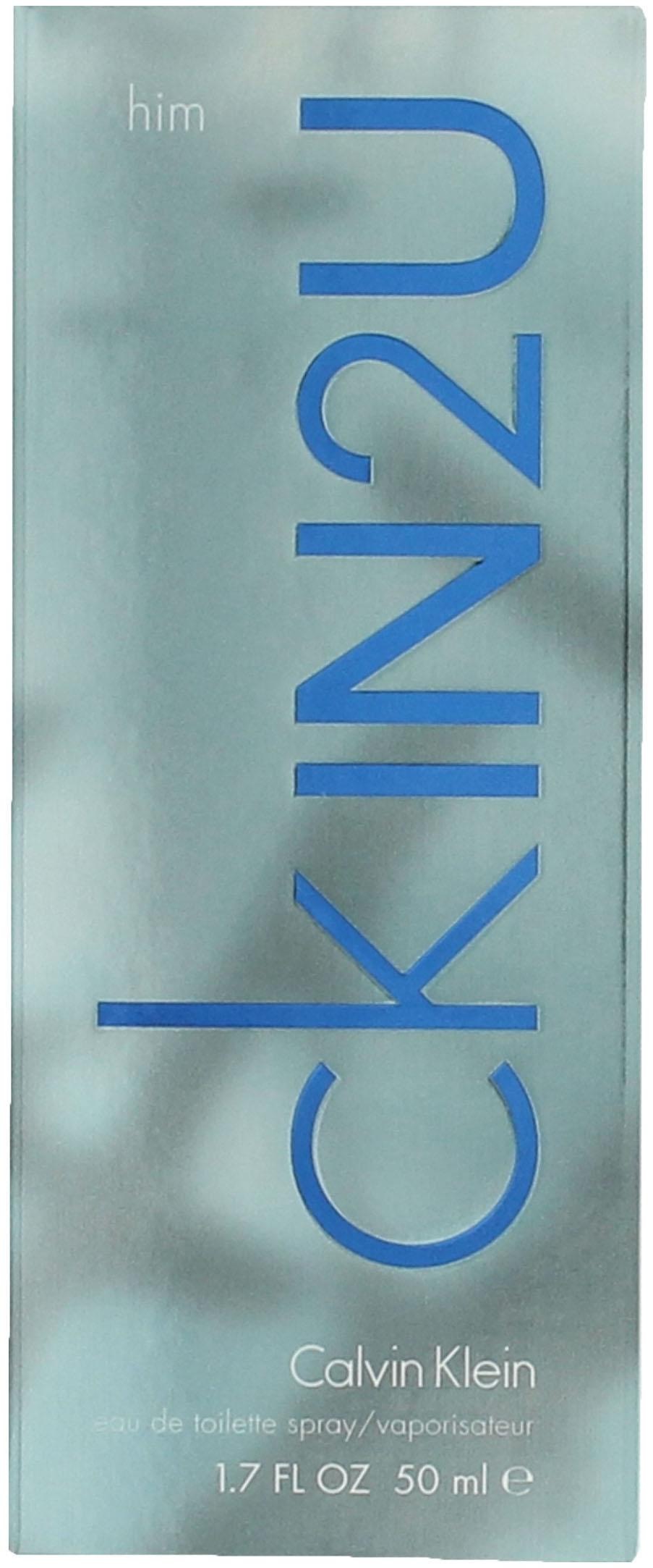 Calvin Klein Eau de Toilette »CK IN2U«, Orientalisch-holziger Herrenduft mit Zitrone, Kakao, Pfeffer, Vetiver.