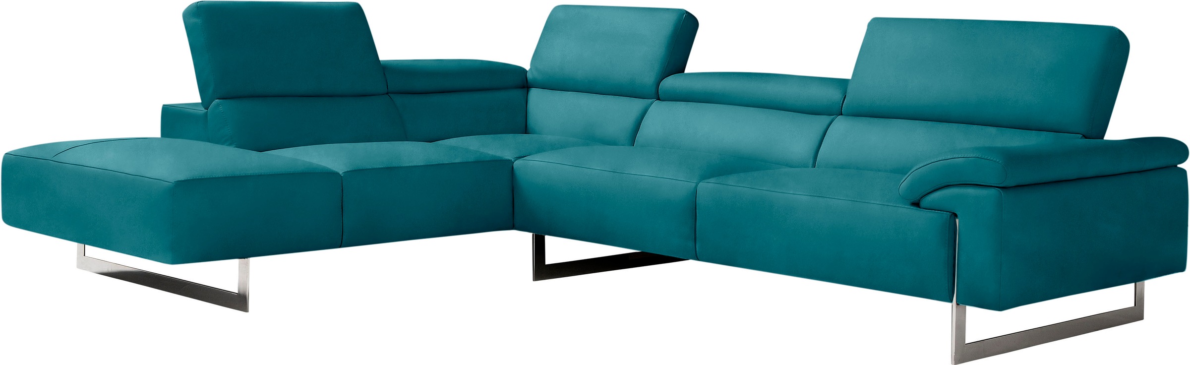 Egoitaliano Ecksofa "Malika, elegant und bequem, Designsofa, L-Form", mit O günstig online kaufen