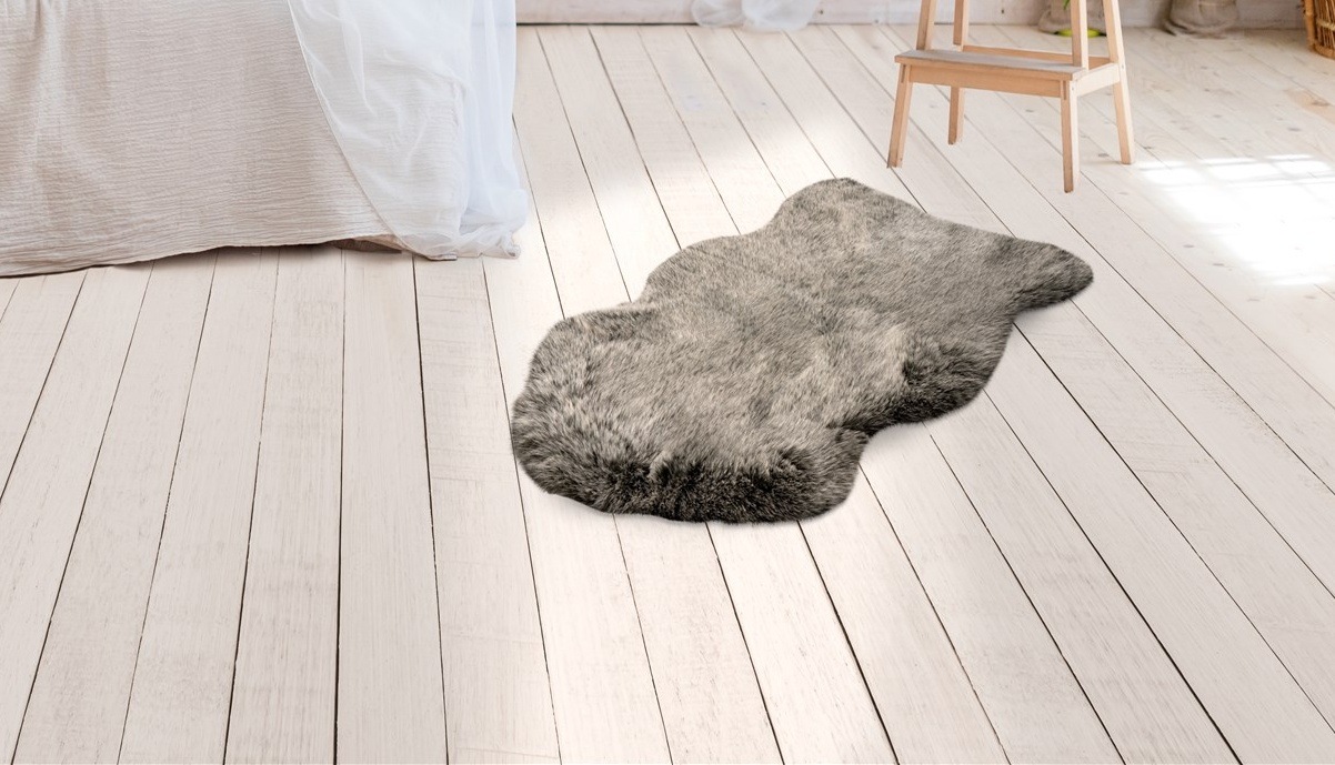 calo-deluxe Fellteppich »Emica-1000«, fellförmig, 52 mm Höhe, Kunstfell, Wo günstig online kaufen