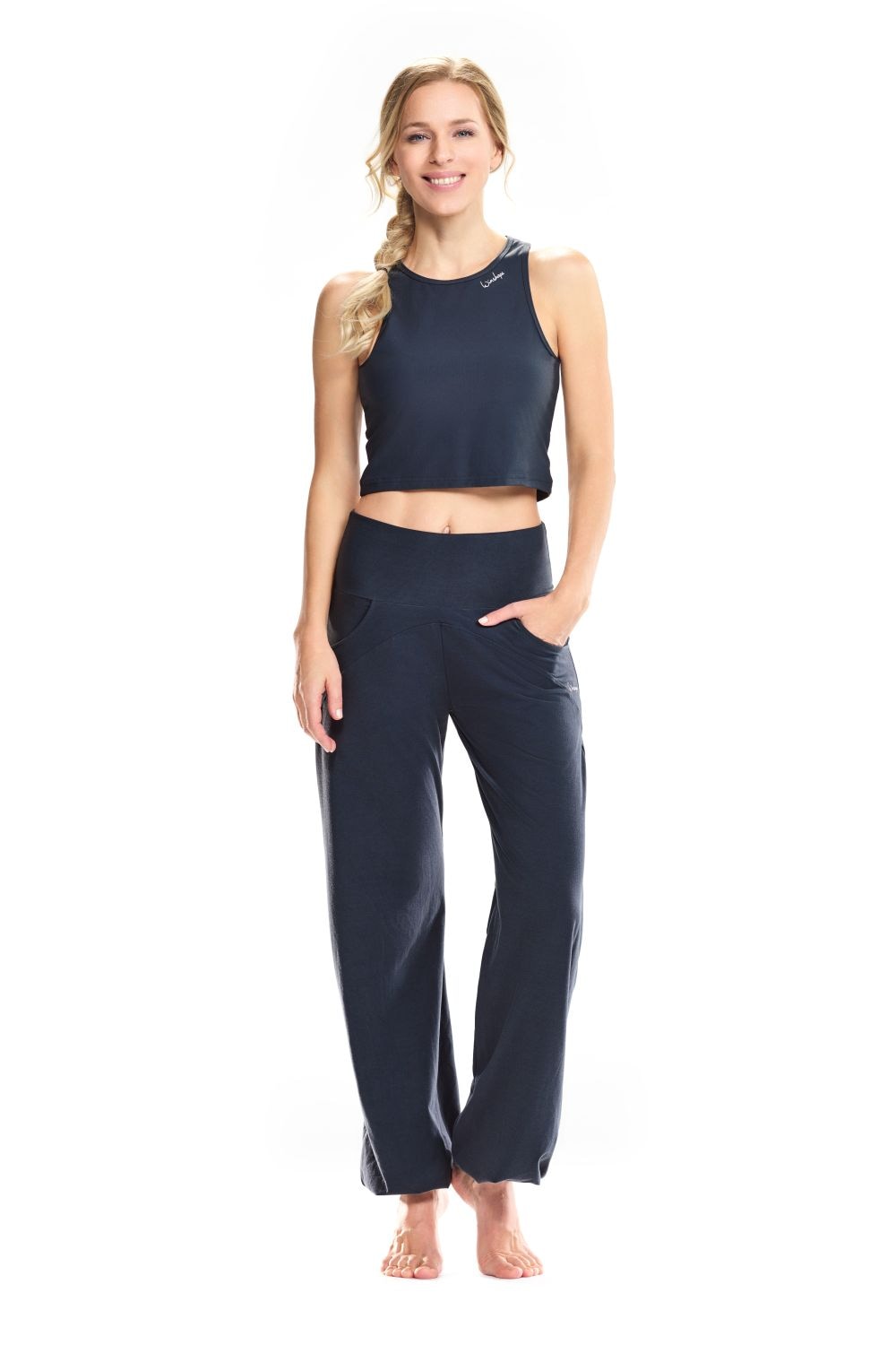 Winshape Sporthose »Functional Light and Comfort Wide Leg Pants CUL102LC«, mit Gummizug