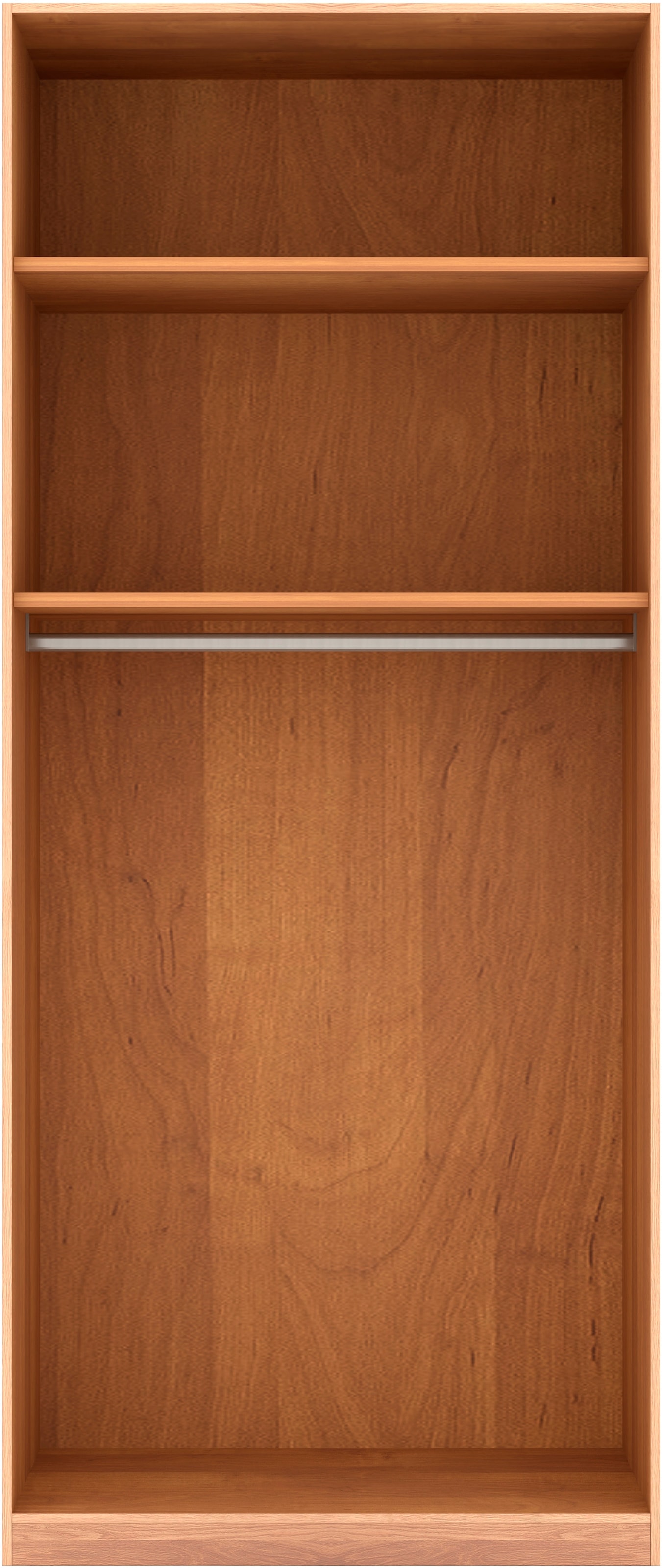 Musterring Drehtürenschrank »Sorrent, Kleiderschrank, Schrank, teilmassiv Eiche«, (mit Türdämpfern, in 5 Breiten & 2 Höhen, extra Böden, MADE IN GERMANY), Türen Eiche massiv oder als Parsol-Bronze-Spiegel, verschiedene Maße