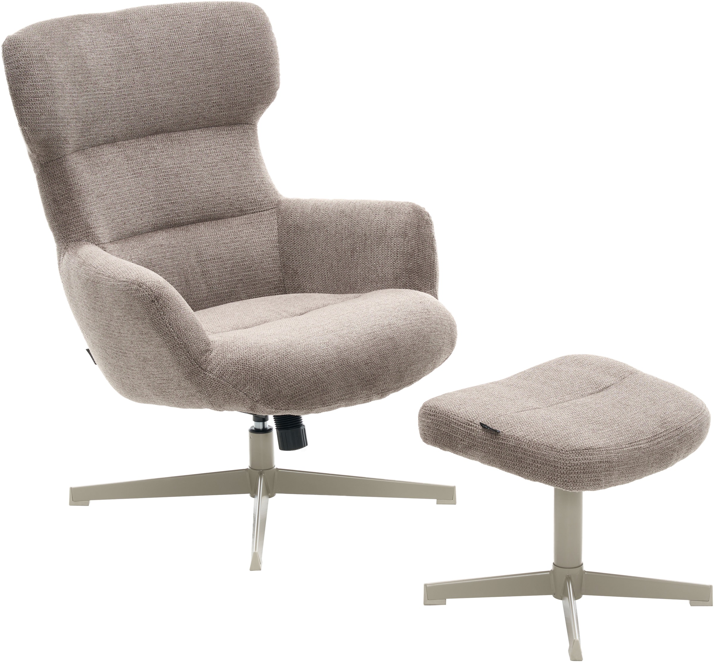 Home affaire Sessel »Clarah Relaxsessel, TV-Sessel mit Hocker« 360° Grad dr günstig online kaufen
